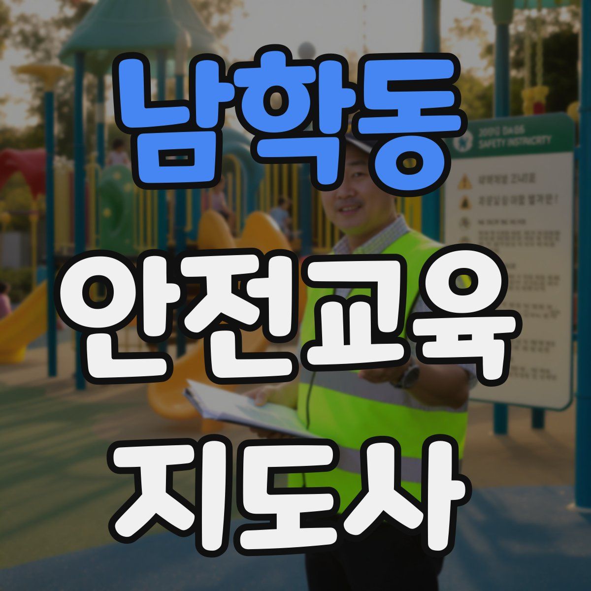 남학동 안전교육지도사 자격증