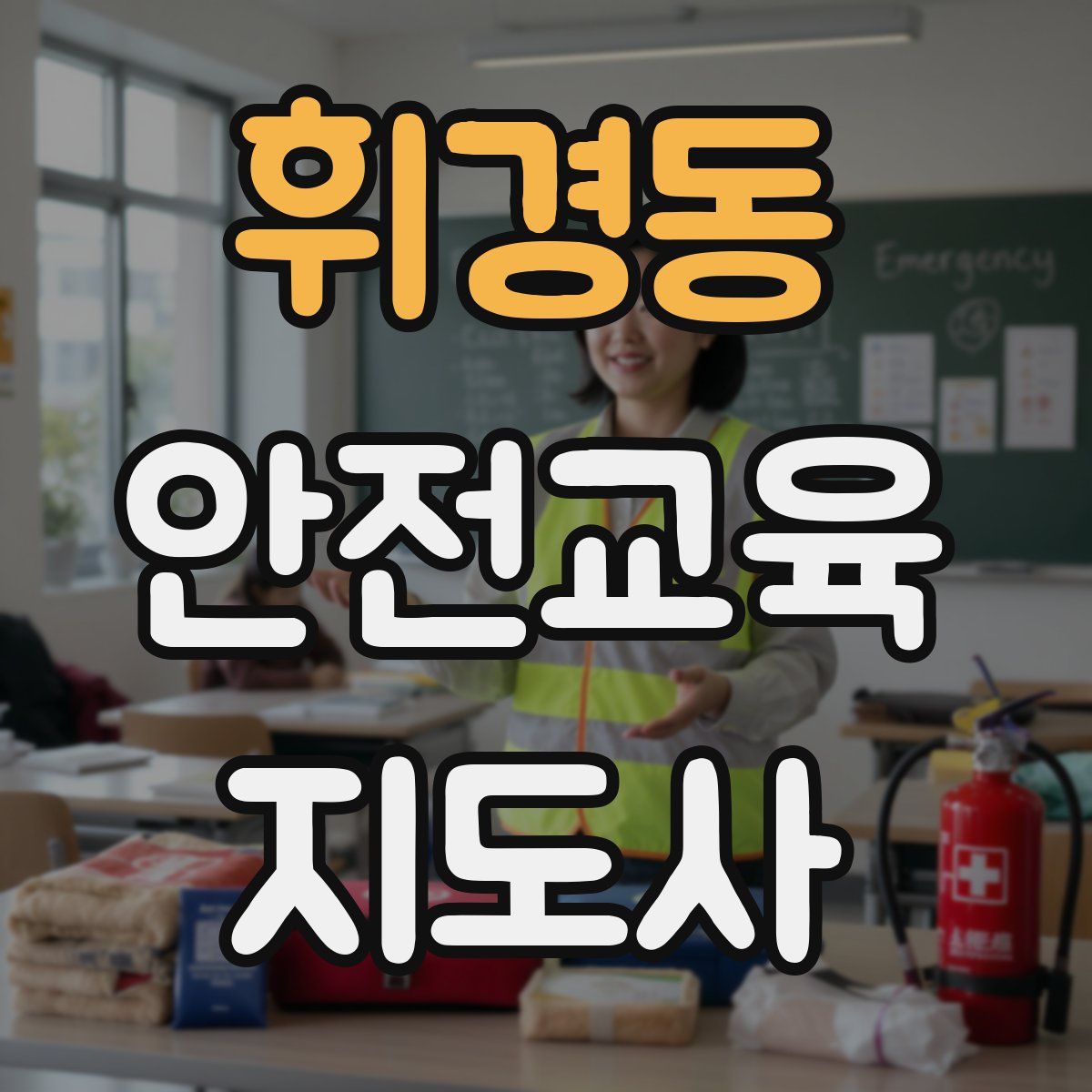 휘경동 안전교육지도사 자격증