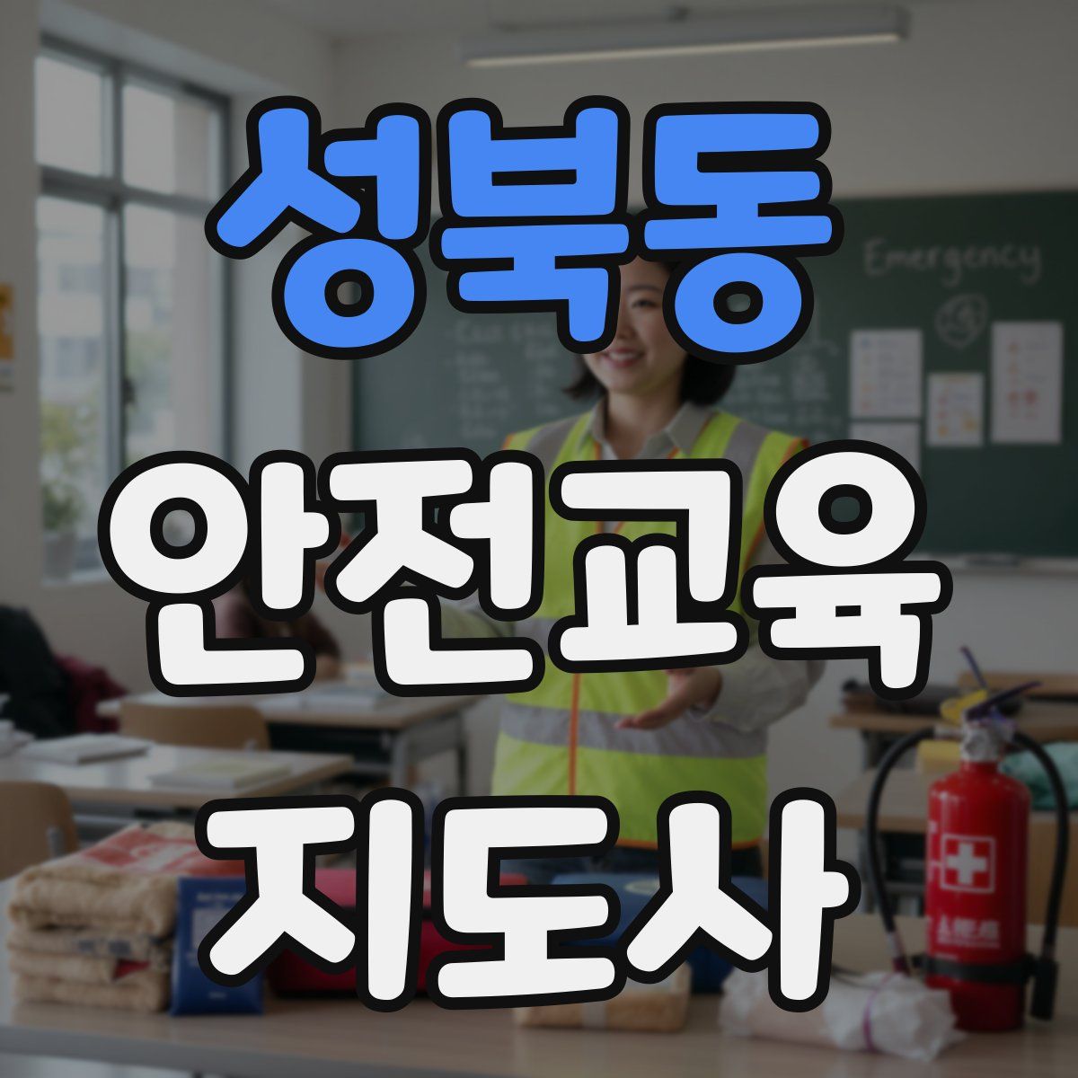 성북동 안전교육지도사 자격증