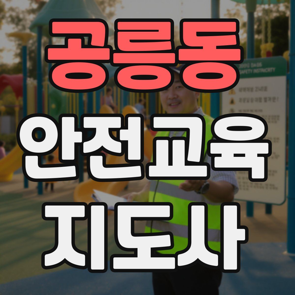 공릉동 안전교육지도사 자격증