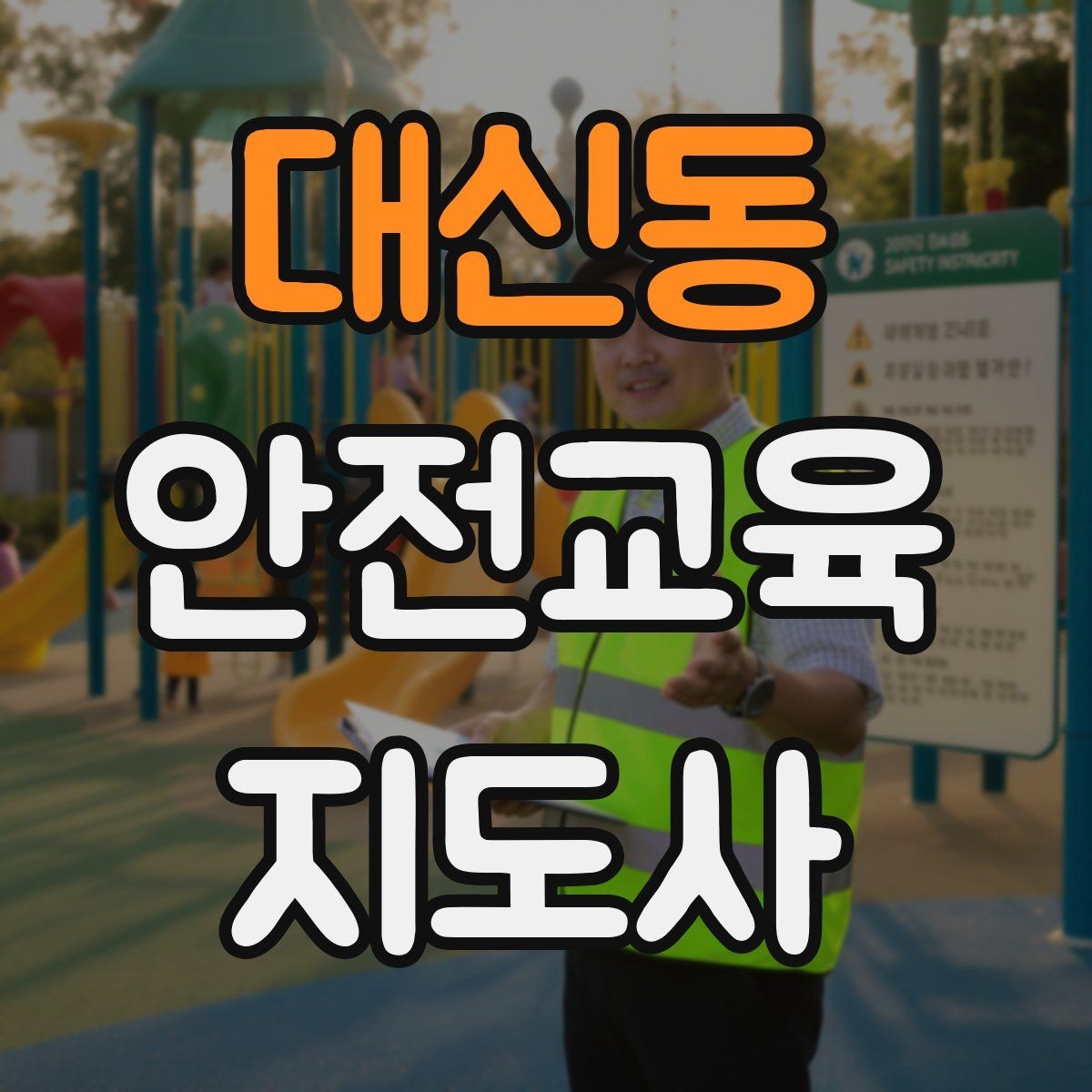 대신동 안전교육지도사 자격증 시험 합격률은 어느 정도일까
