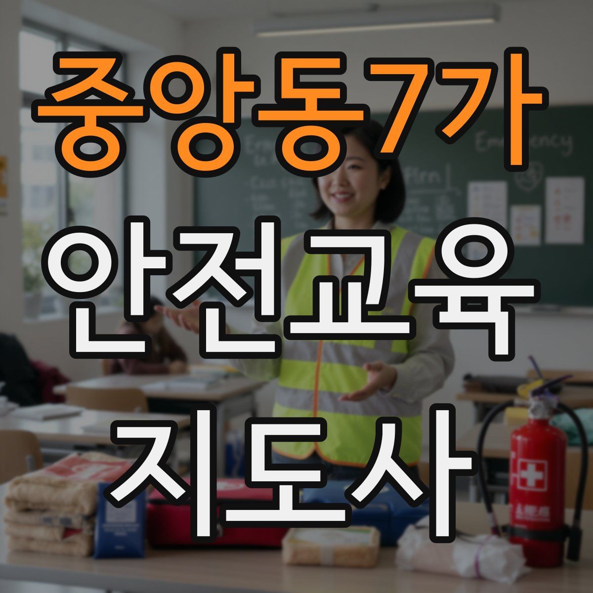 중앙동7가 안전교육지도사 자격증