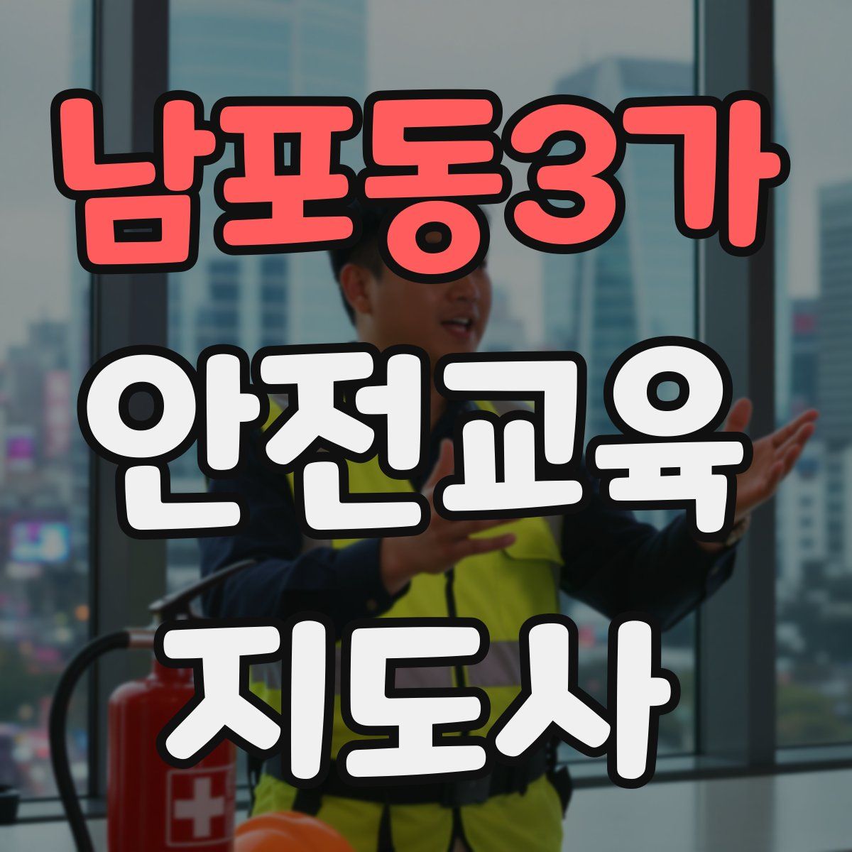 남포동3가 안전교육지도사 자격증