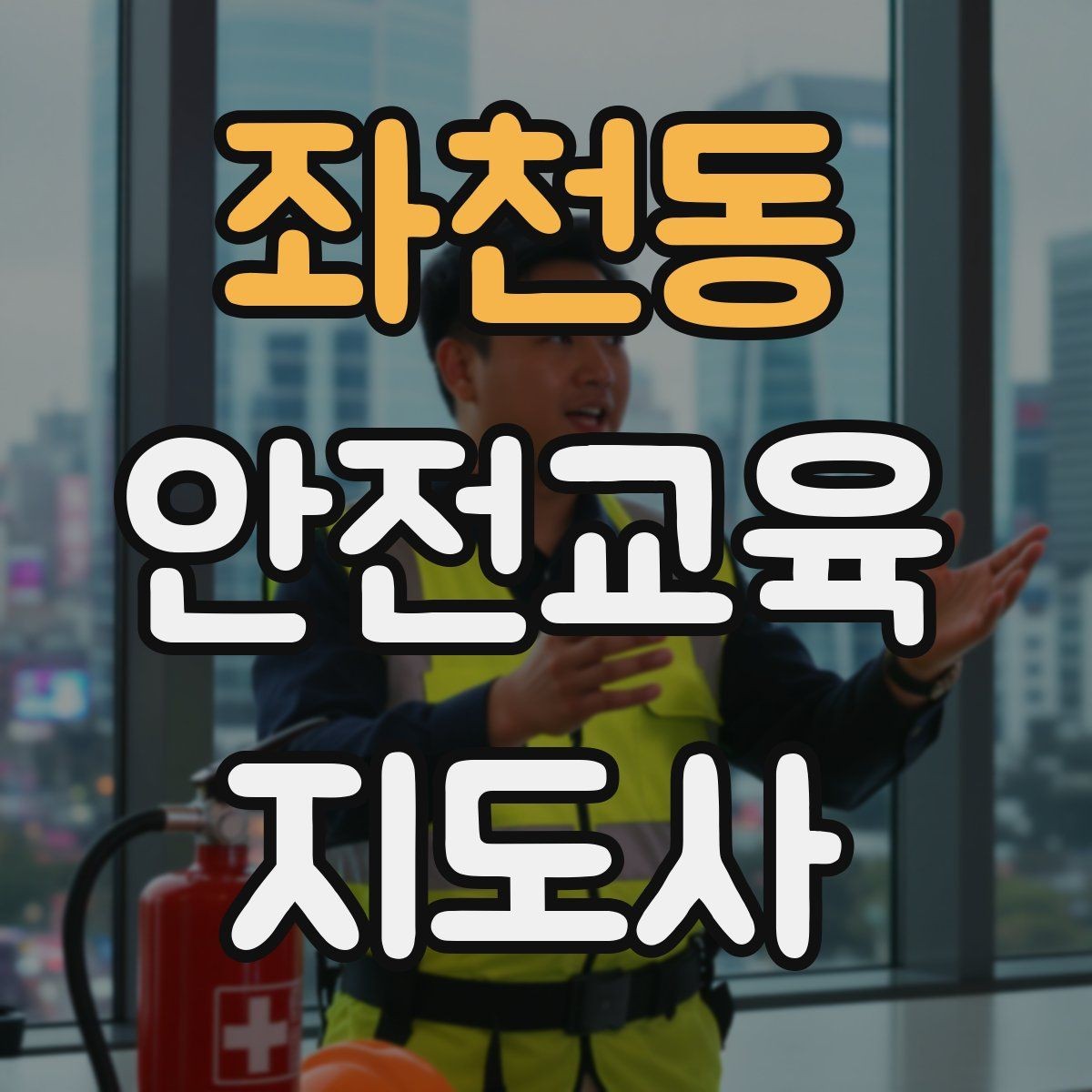 좌천동 안전교육지도사 자격증 취득 후 강의 기회 찾는 방법