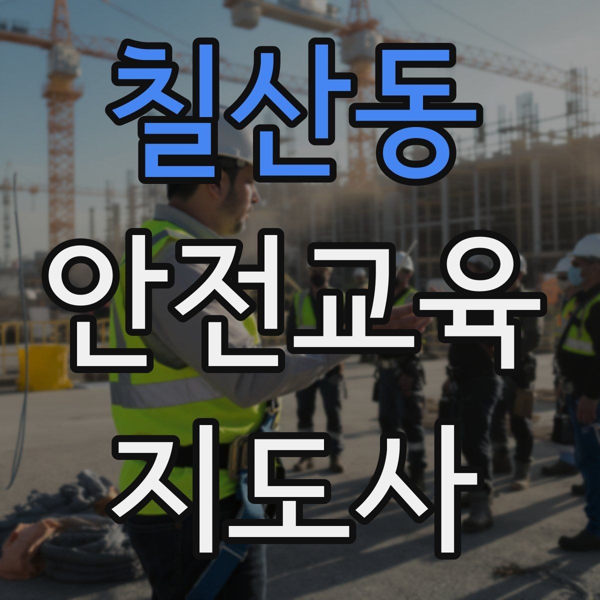 칠산동 안전교육지도사 자격증 방학 전 안전교육을 준비하는 방법