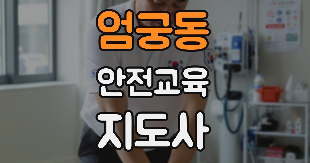 엄궁동 안전교육지도사 자격증