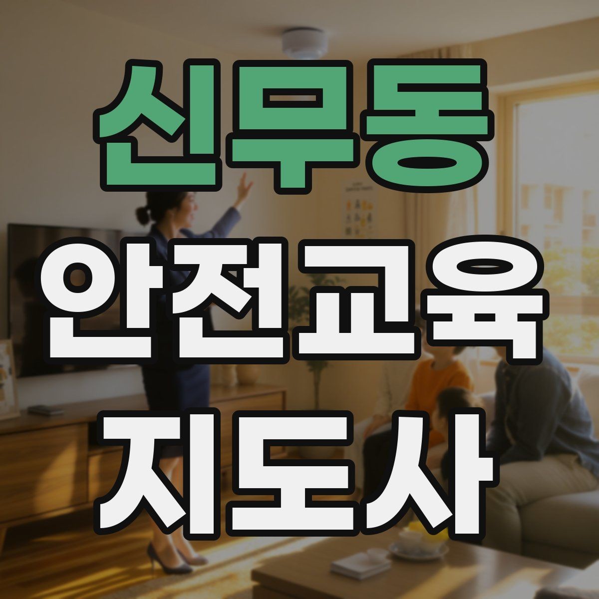 신무동 안전교육지도사 자격증 시험 합격 전략 총정리