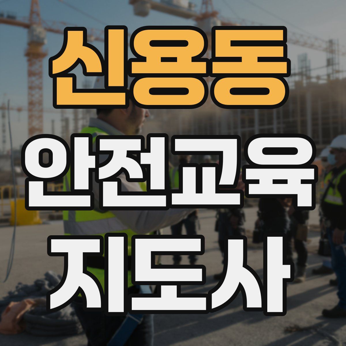 신용동 안전교육지도사 자격증