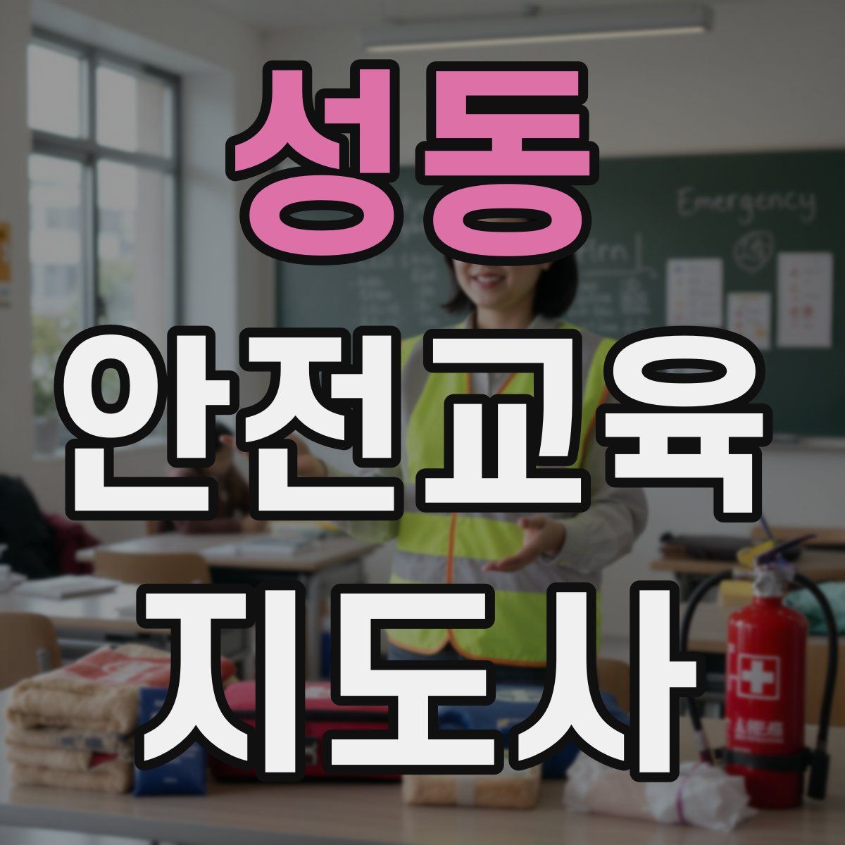 성동 안전교육지도사 자격증