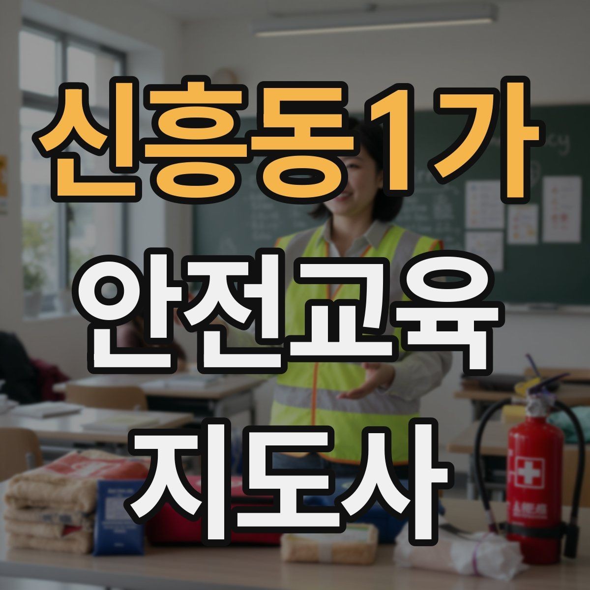 신흥동1가 안전교육지도사 자격증 교육 강사로 성장하는 방법