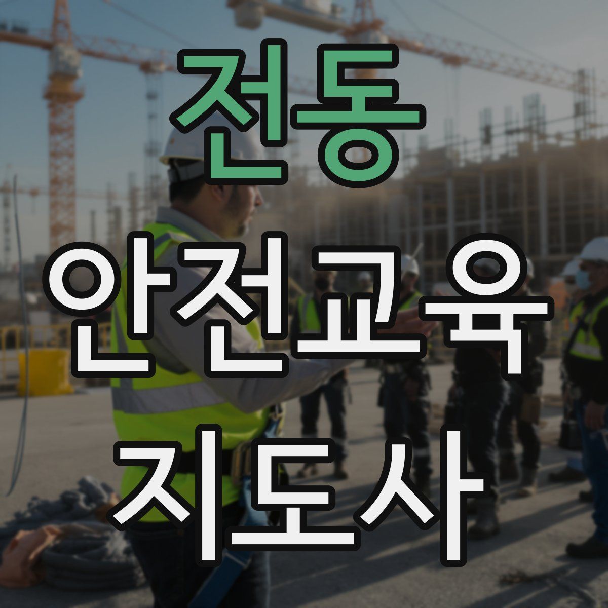 전동 안전교육지도사 자격증