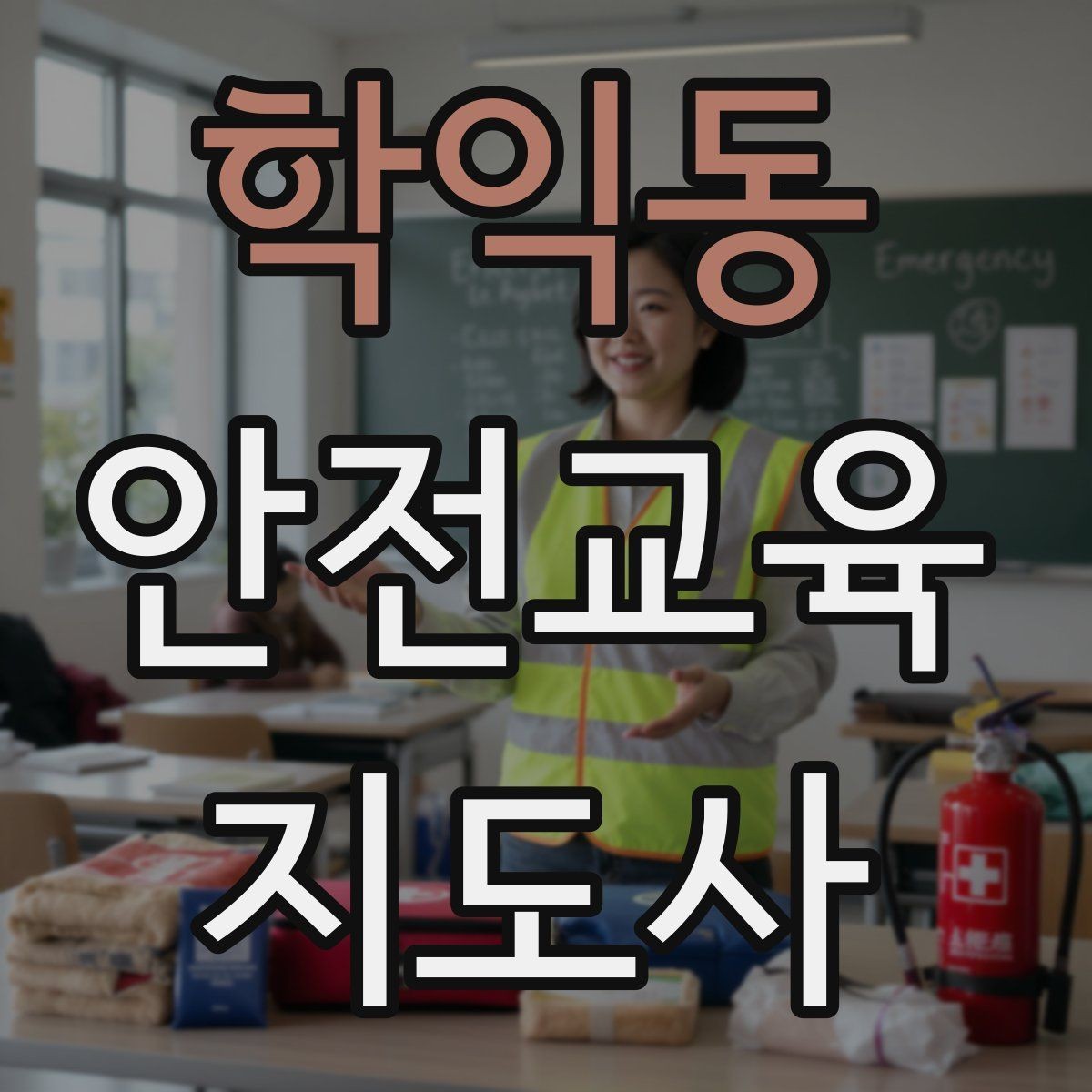 학익동 안전교육지도사 자격증 단기간 합격 전략 정리