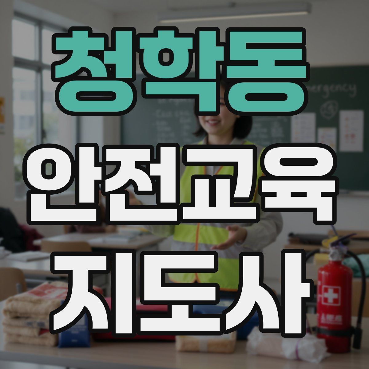청학동 안전교육지도사 자격증 강의 경험 쌓는 현실적인 방법