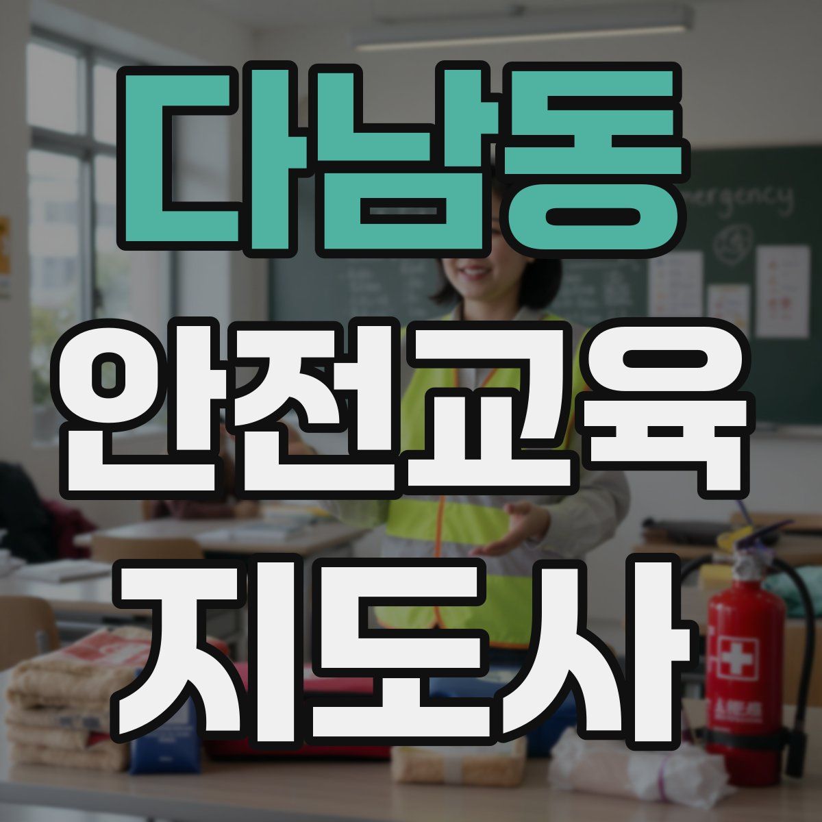 다남동 안전교육지도사 자격증