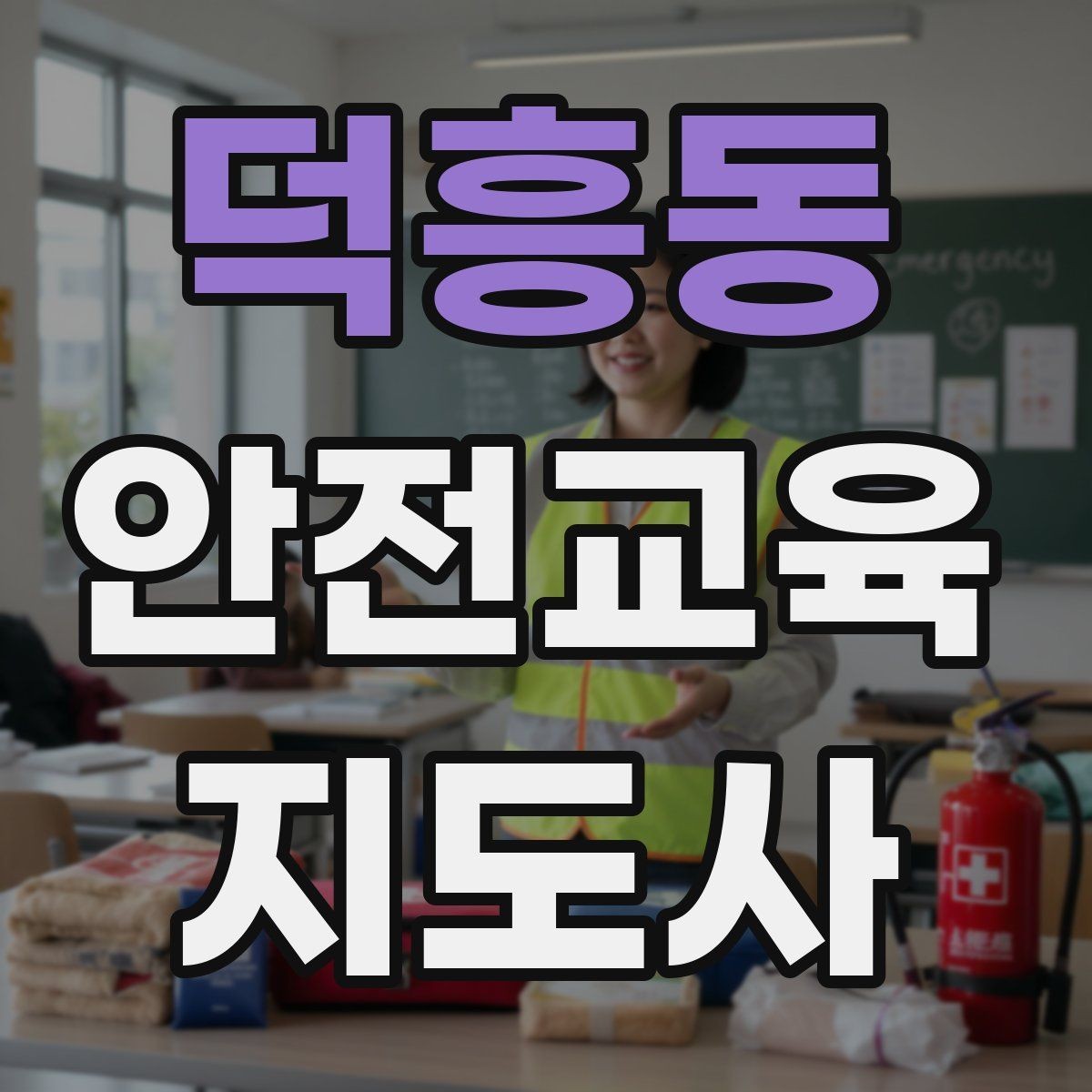 덕흥동 안전교육지도사 자격증 시험 합격 기준 정리