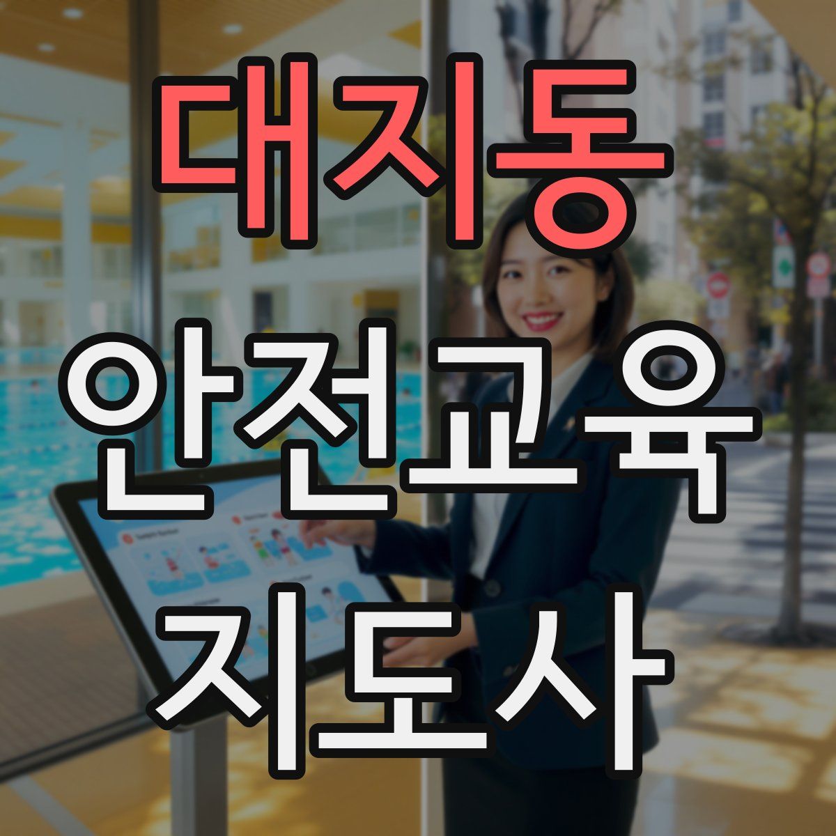 대지동 안전교육지도사 자격증