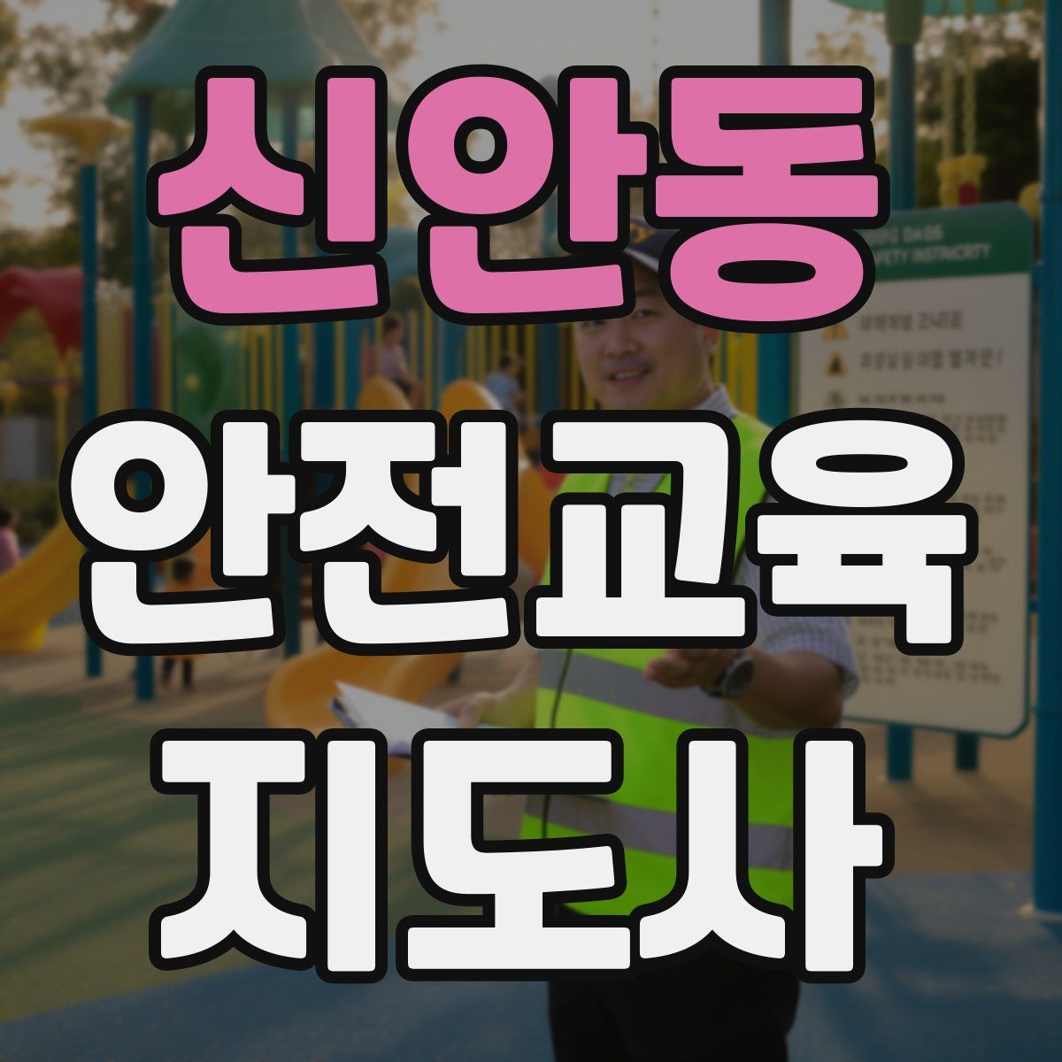 신안동 안전교육지도사 자격증