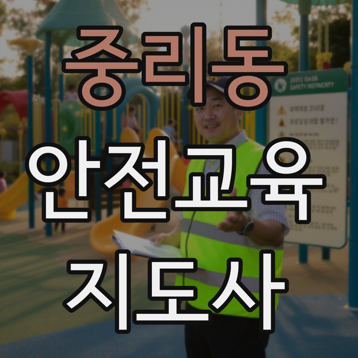 중리동 안전교육지도사 자격증