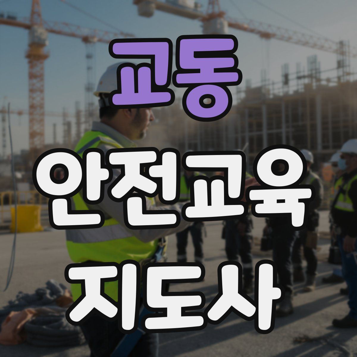 교동 안전교육지도사 자격증