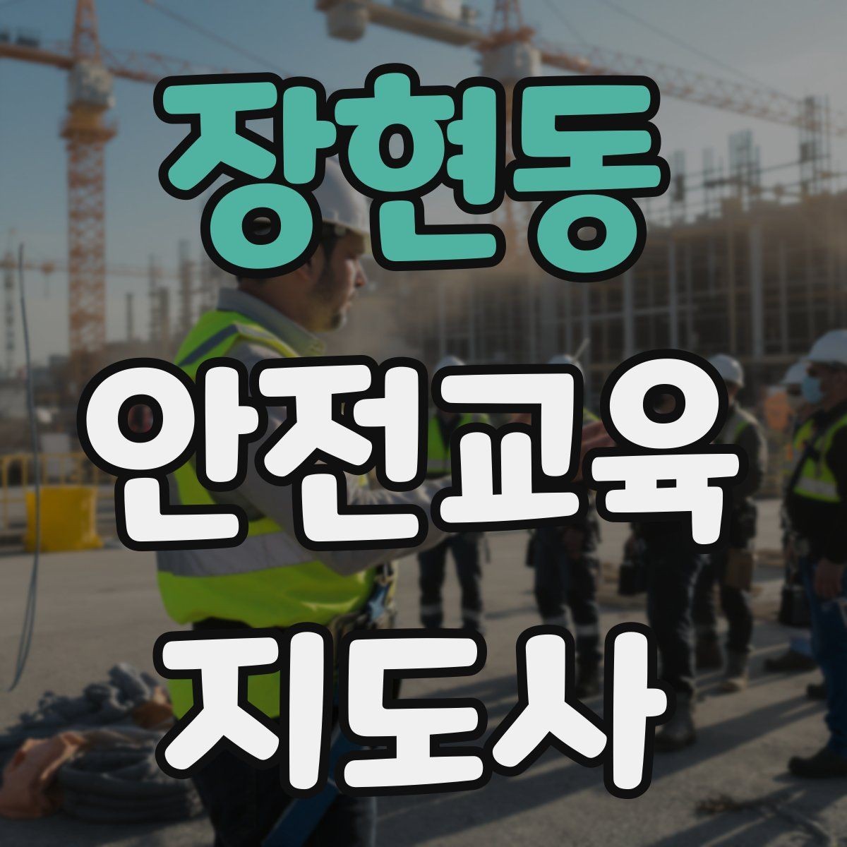 장현동 안전교육지도사 자격증 취득 후 강의 경험 쌓는 방법