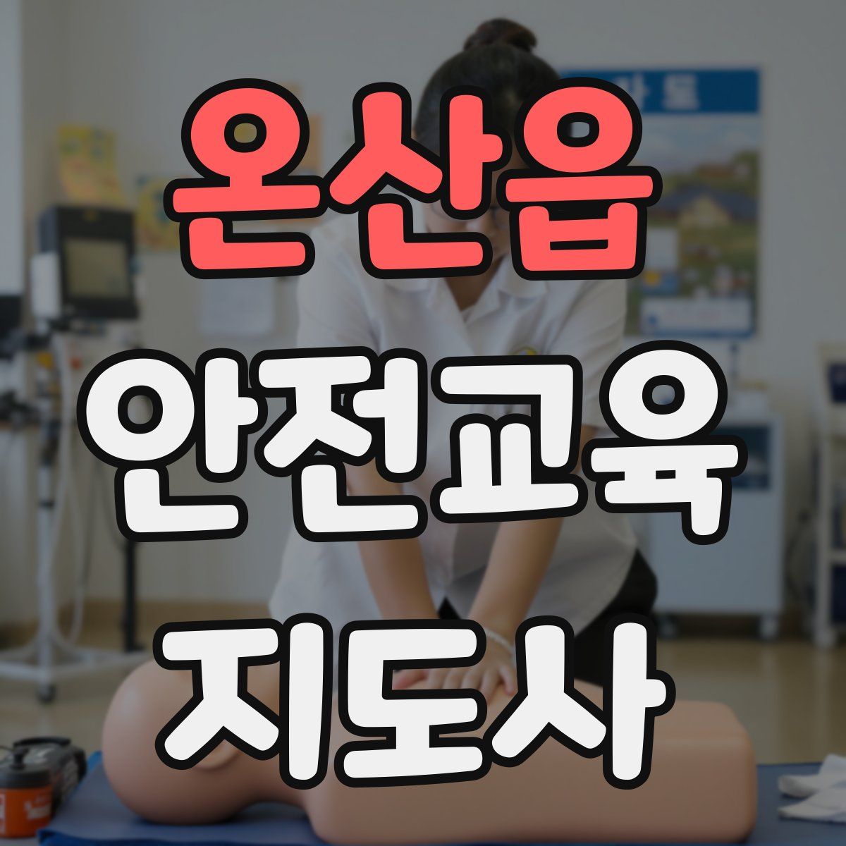 온산읍 안전교육지도사 자격증