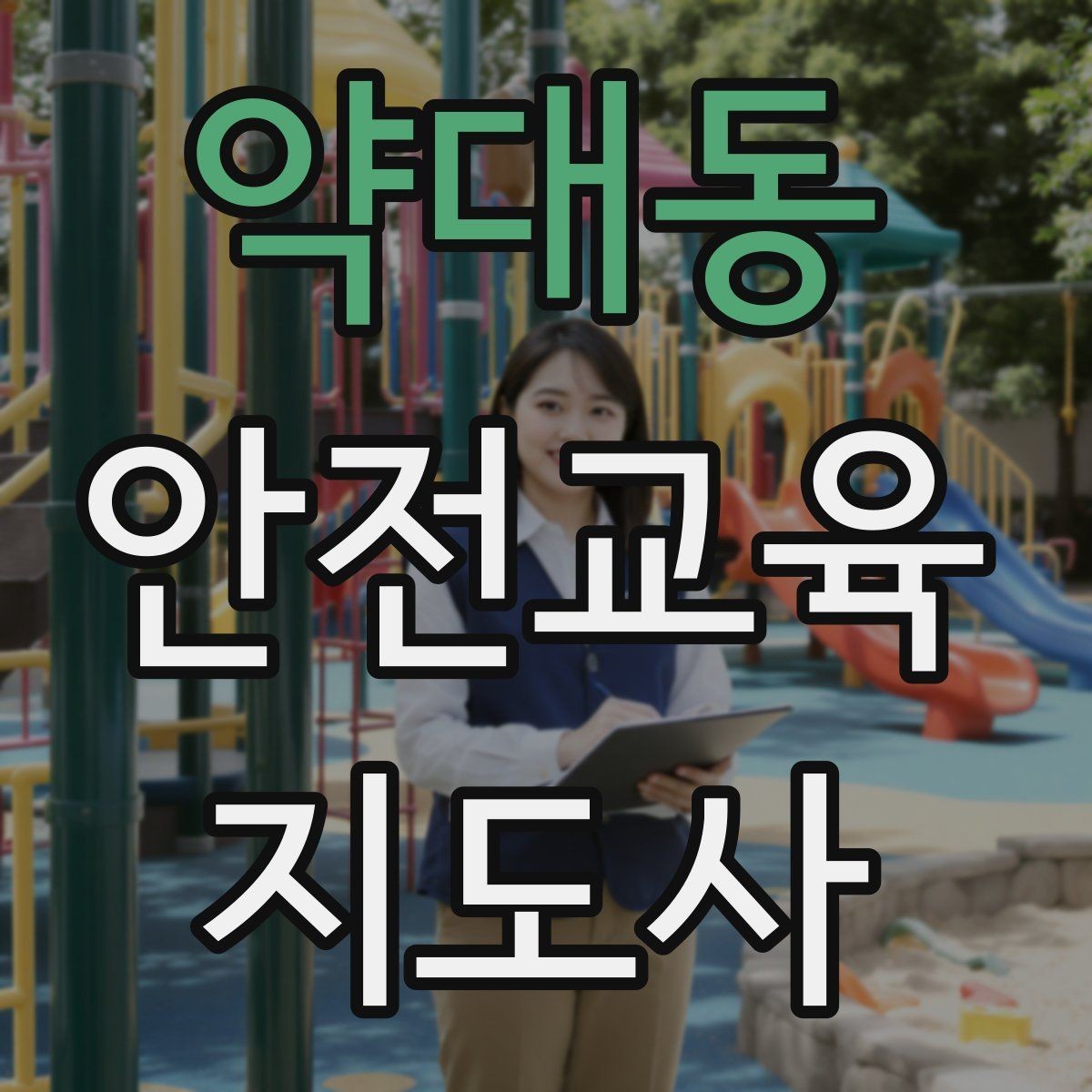 약대동 안전교육지도사 자격증 노인 안전교육 지도 방법