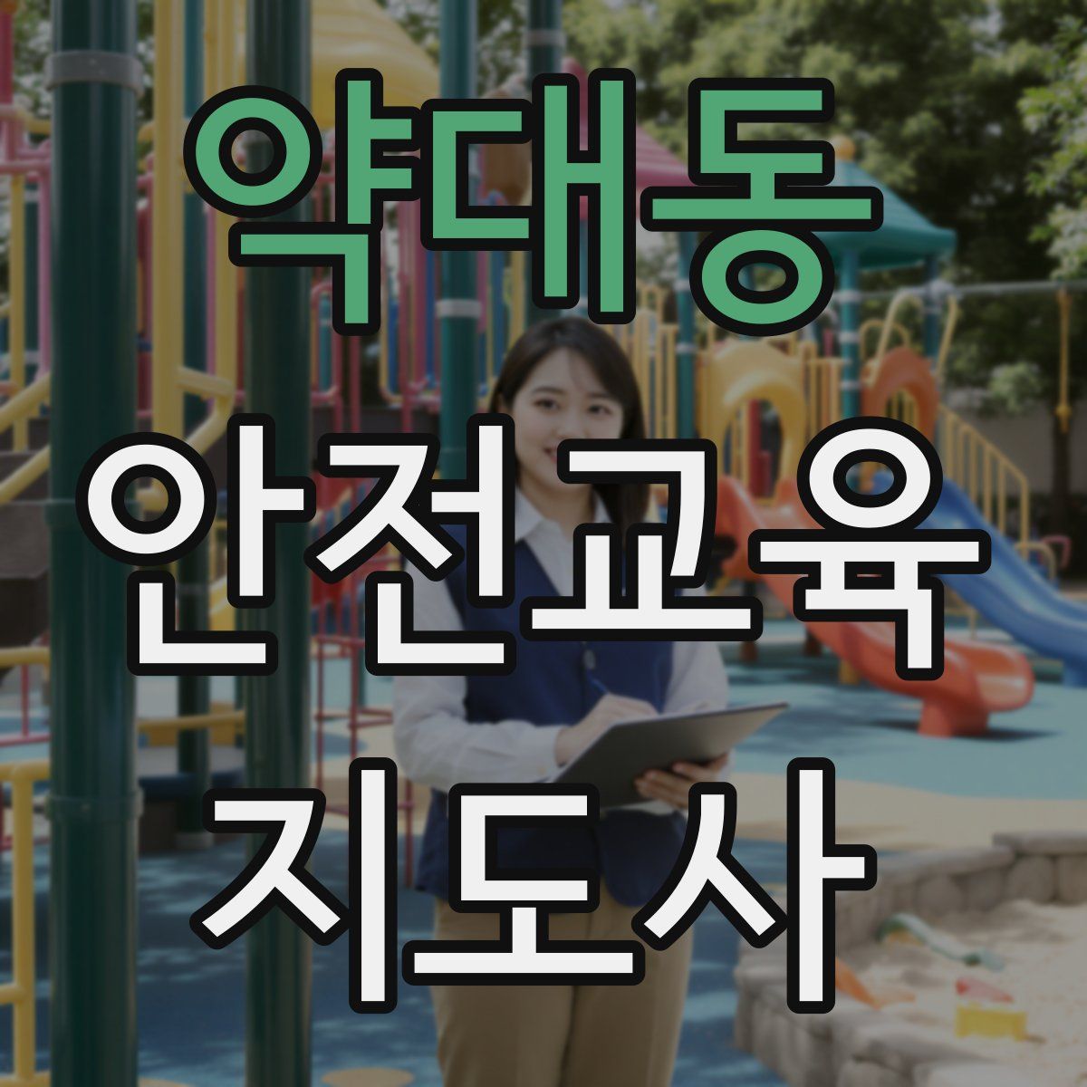 약대동 안전교육지도사 자격증