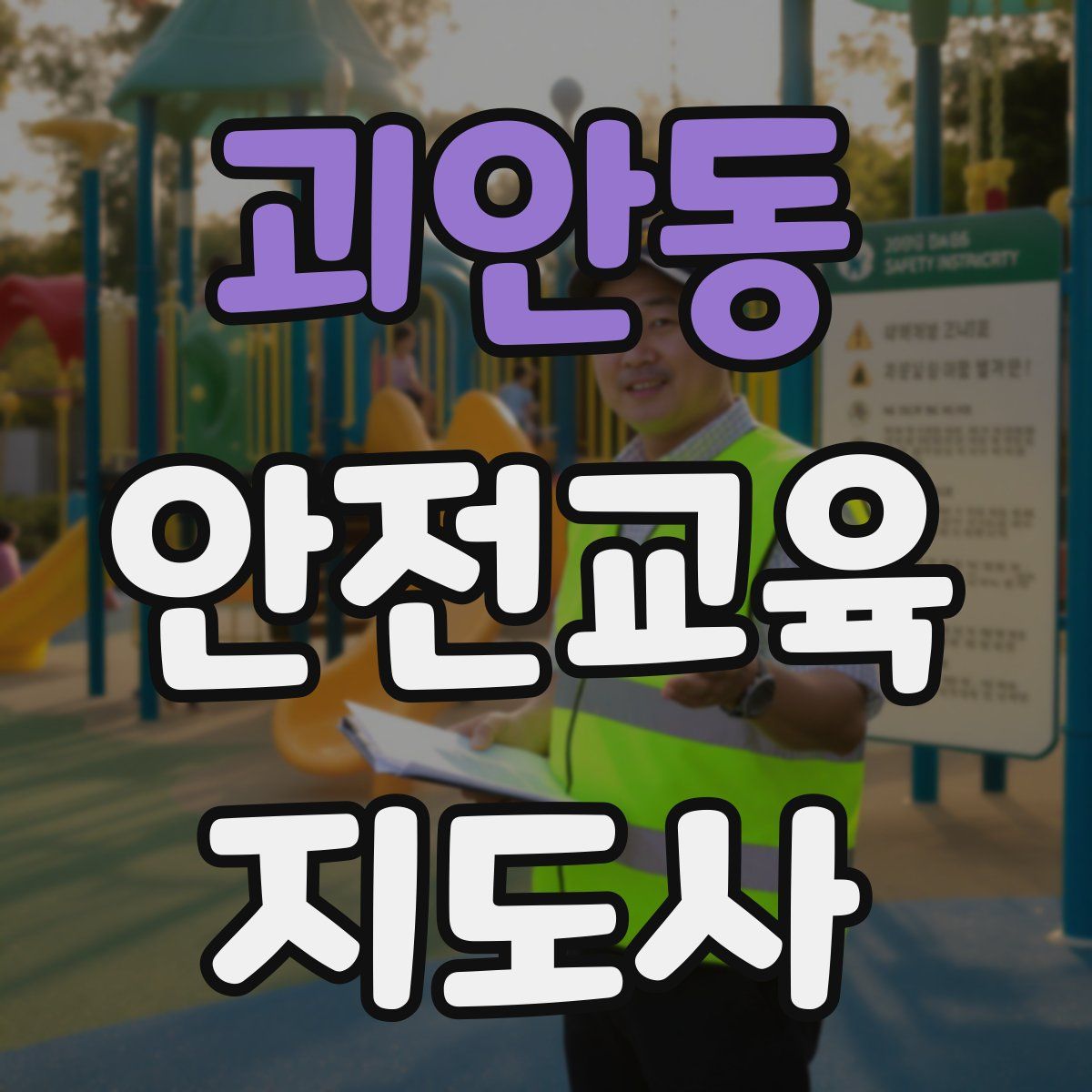 괴안동 안전교육지도사 자격증