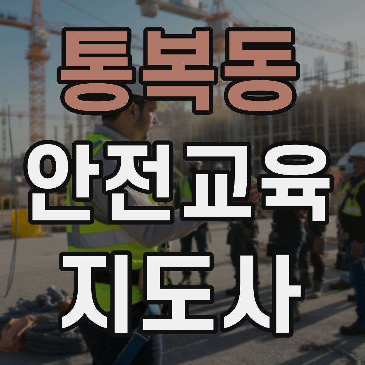 통복동 안전교육지도사 자격증