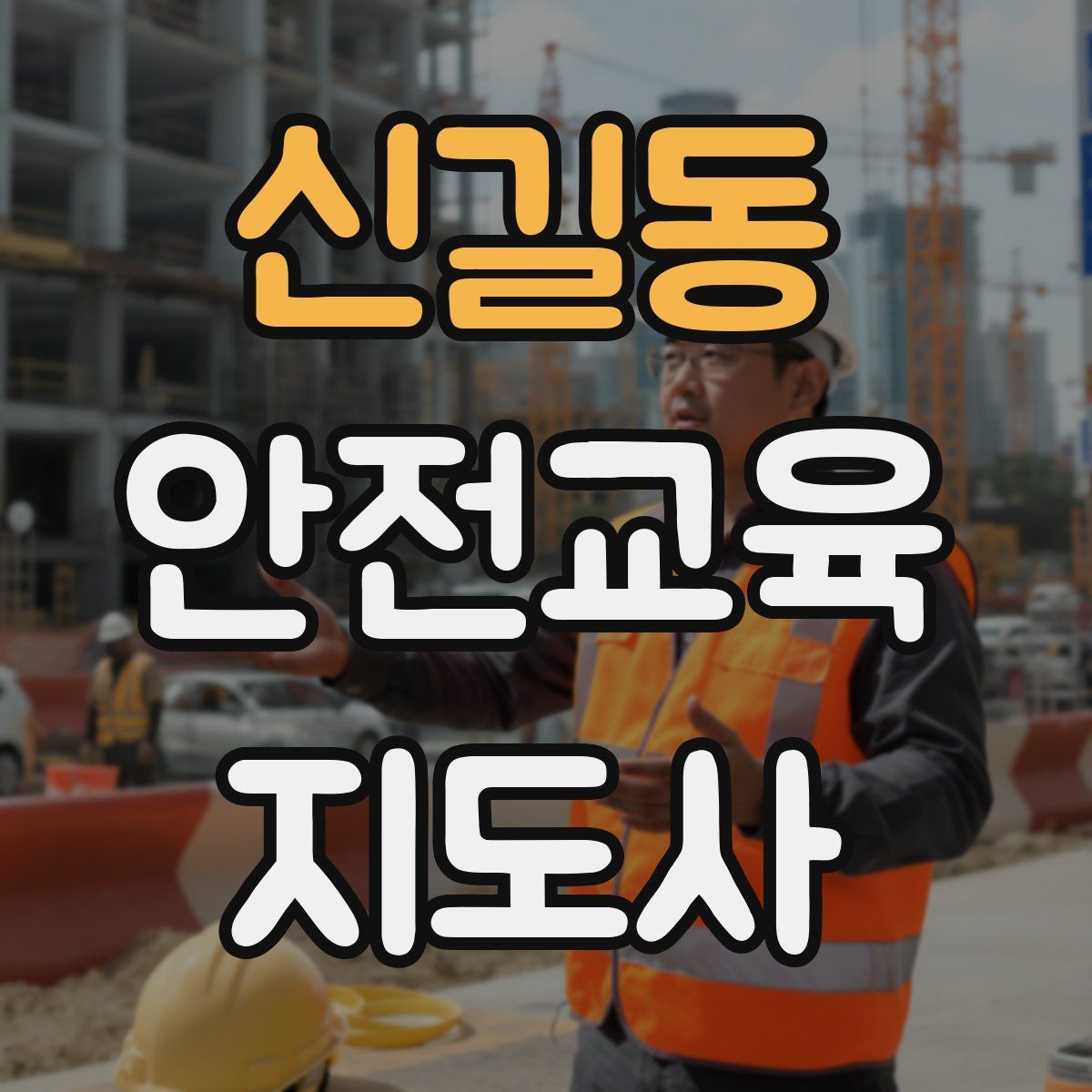 신길동 안전교육지도사 자격증