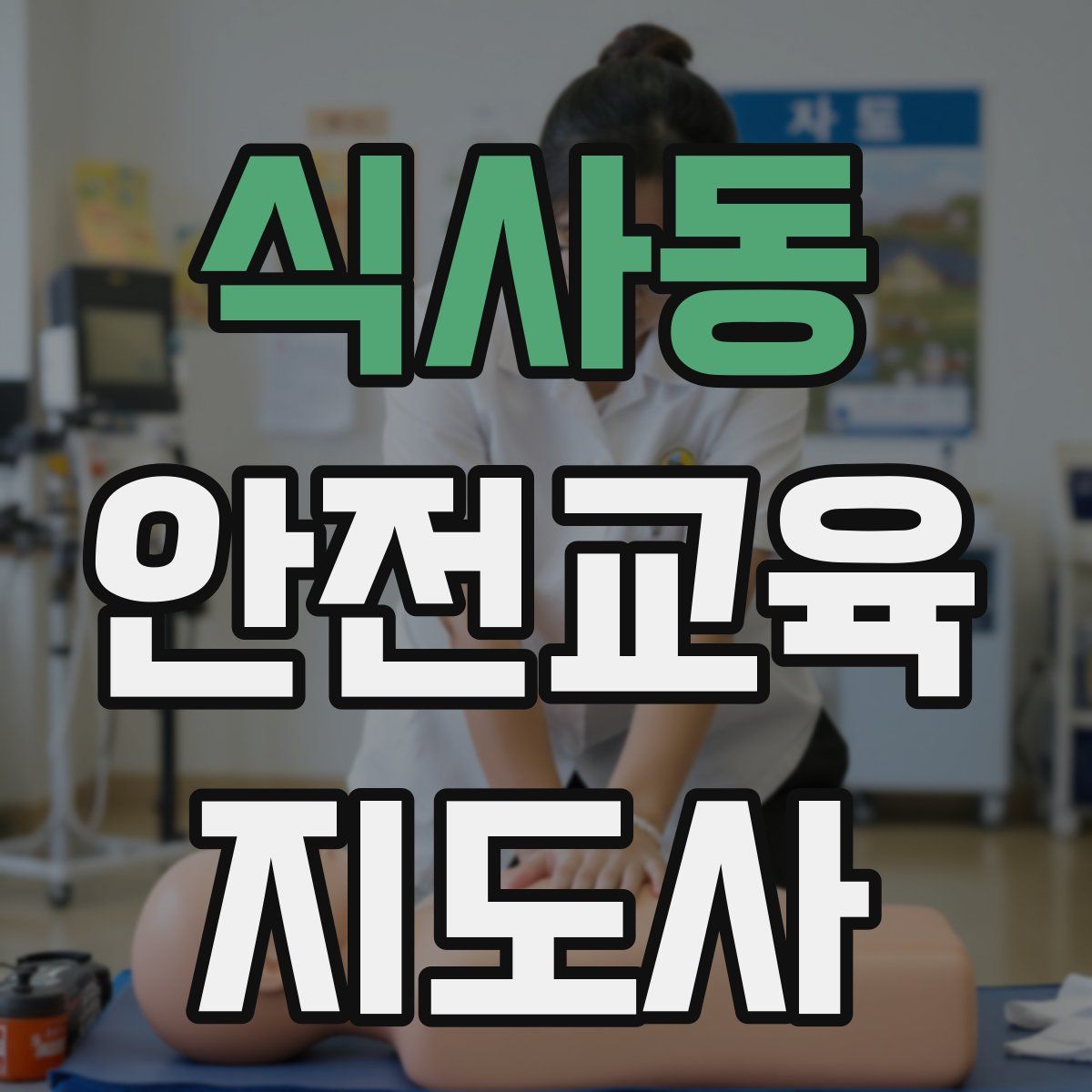식사동 안전교육지도사 자격증