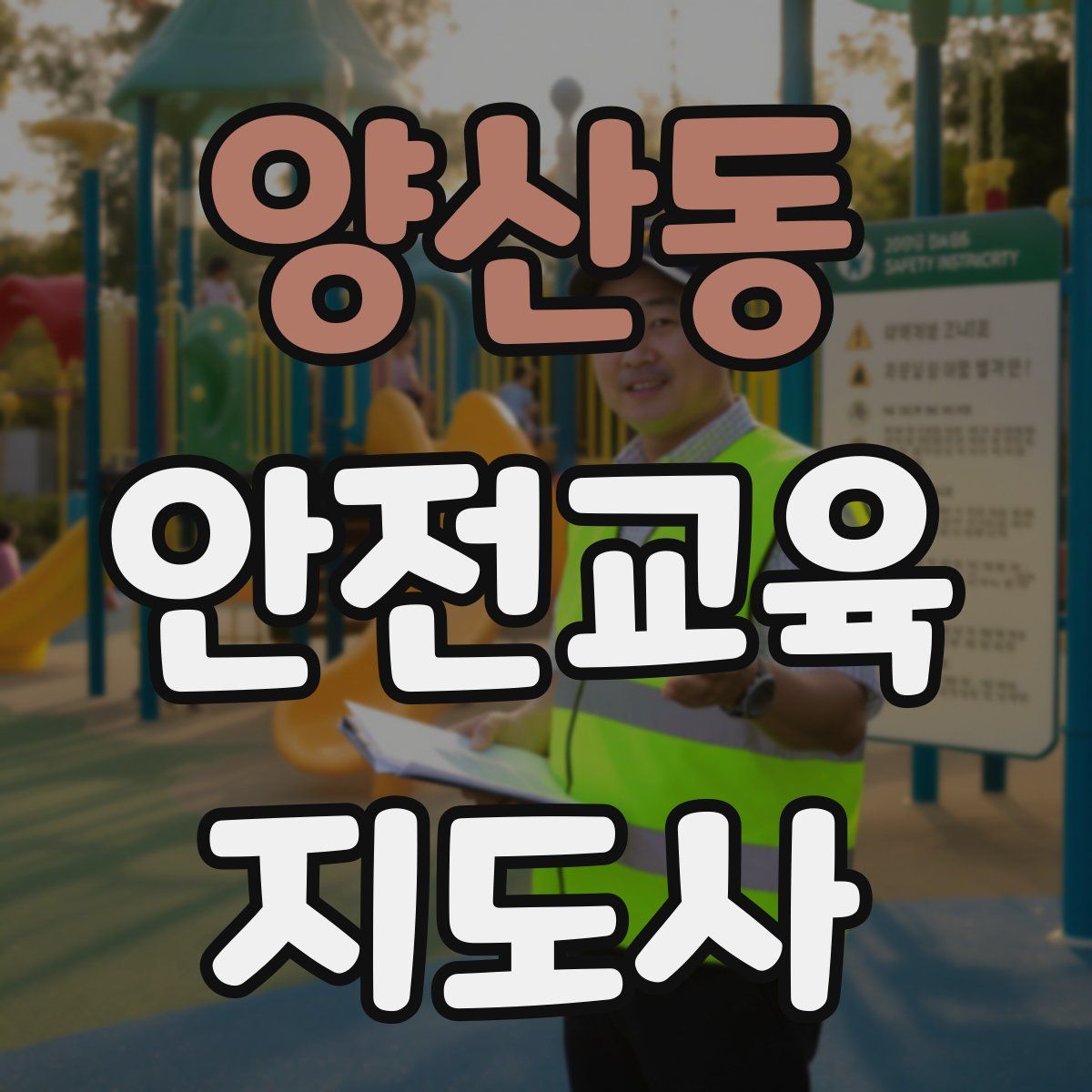 양산동 안전교육지도사 자격증
