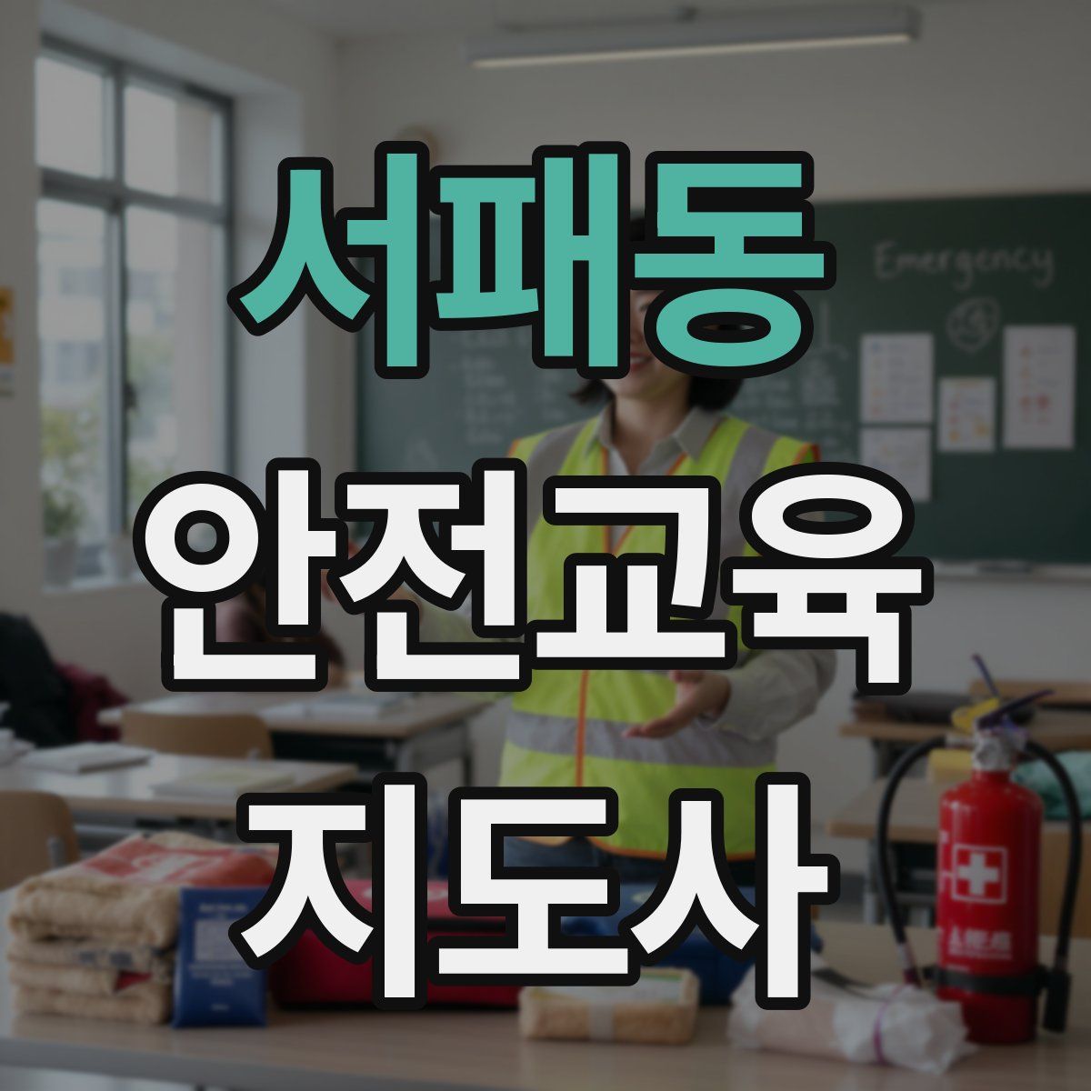 서패동 안전교육지도사 자격증