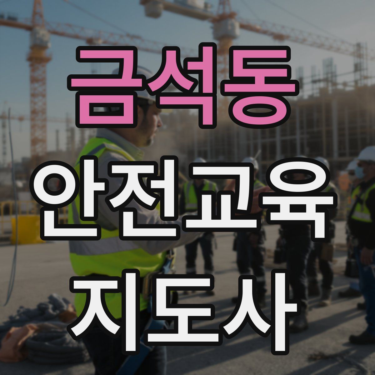 금석동 안전교육지도사 자격증