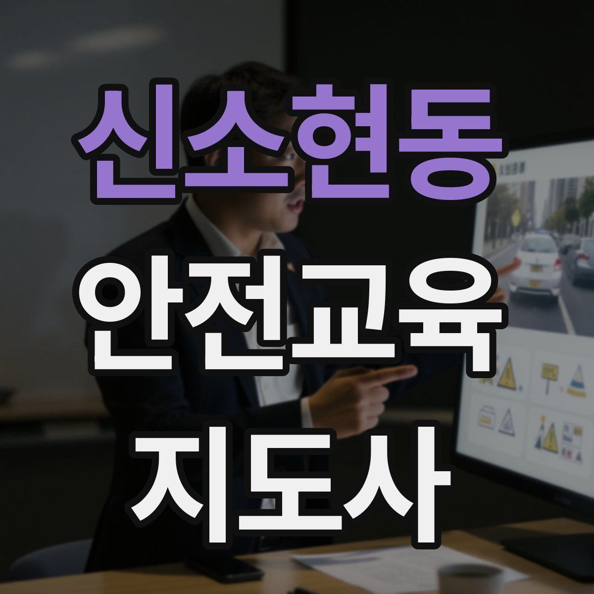 신소현동 안전교육지도사 자격증