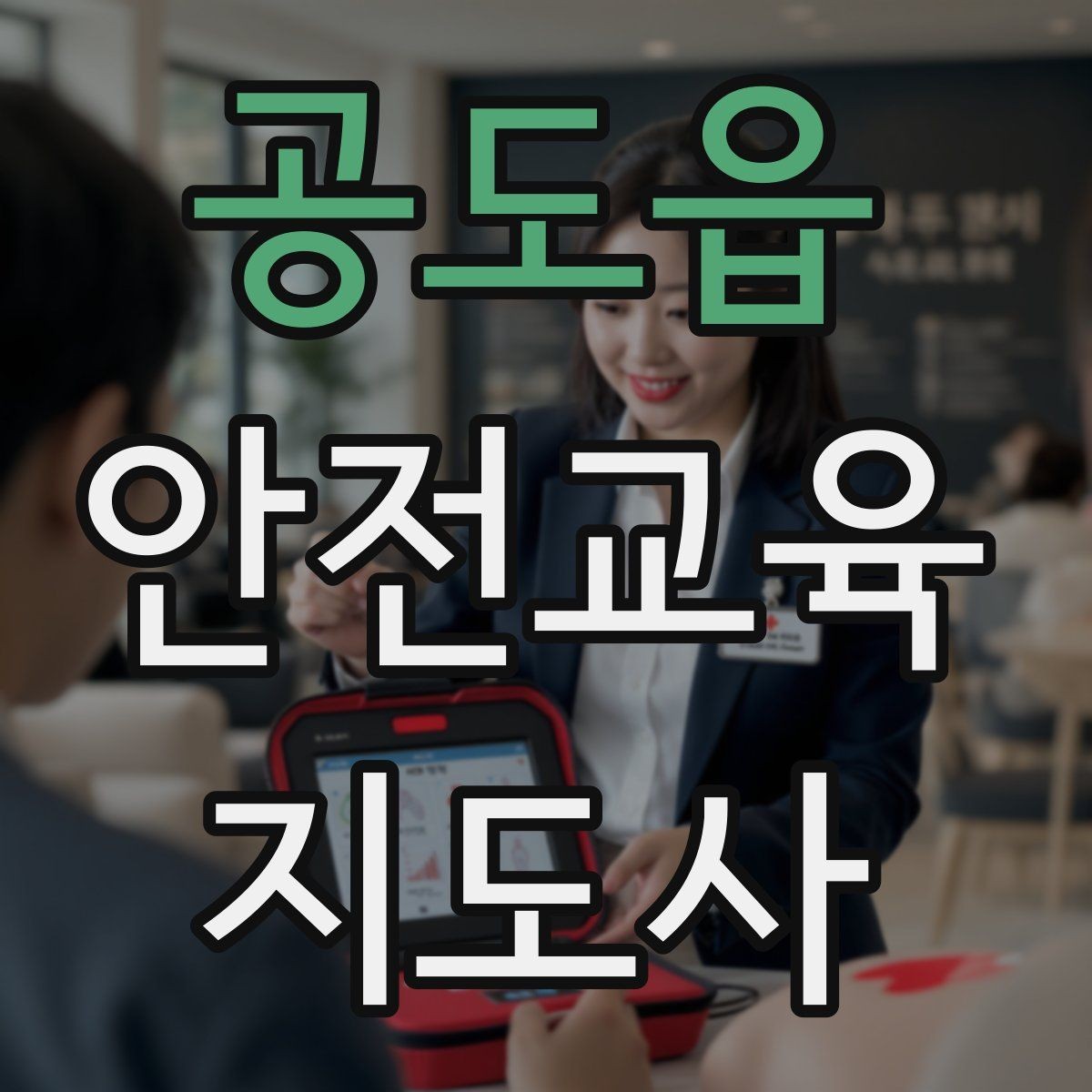 공도읍 안전교육지도사 자격증 생활 안전교육 필요성