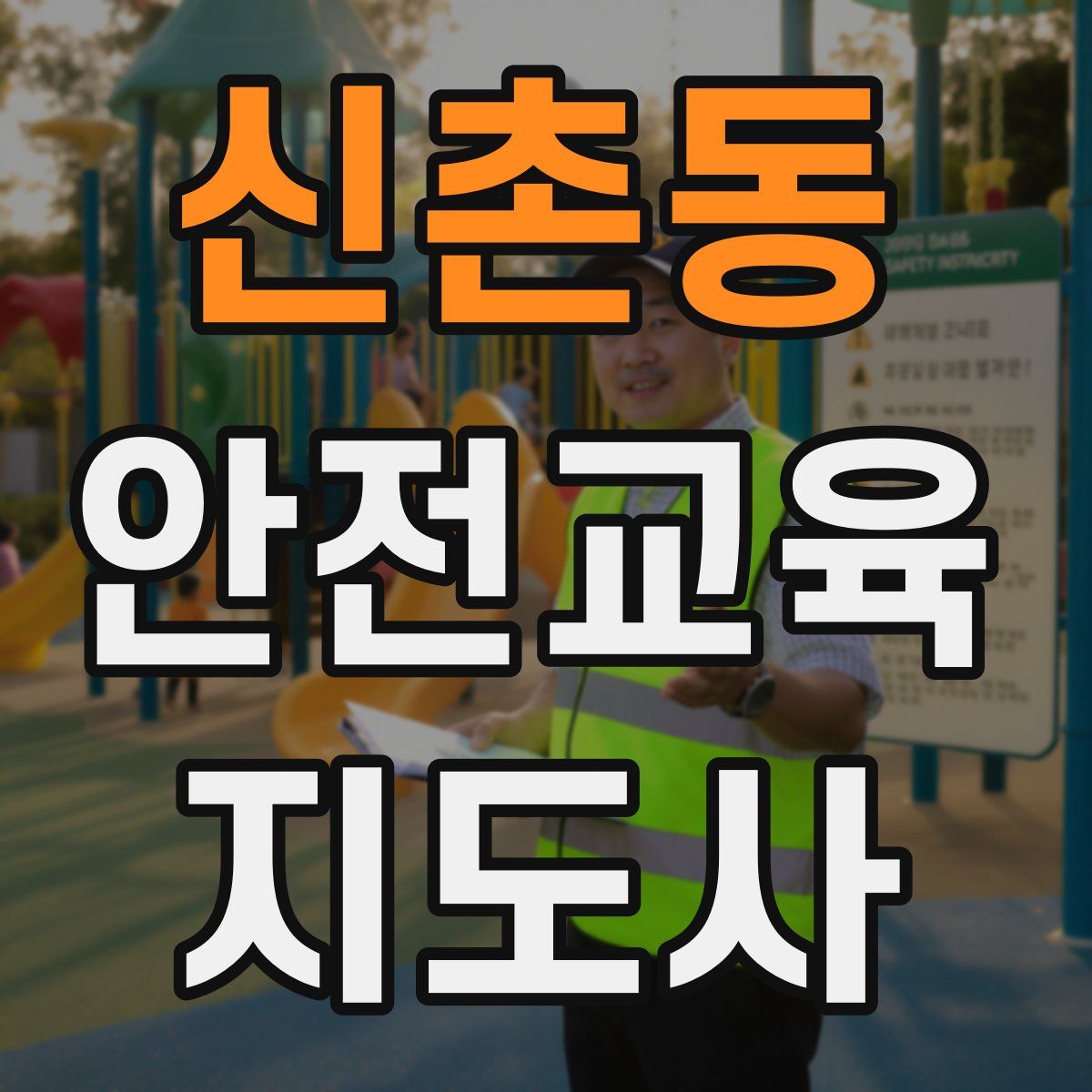 신촌동 안전교육지도사 자격증