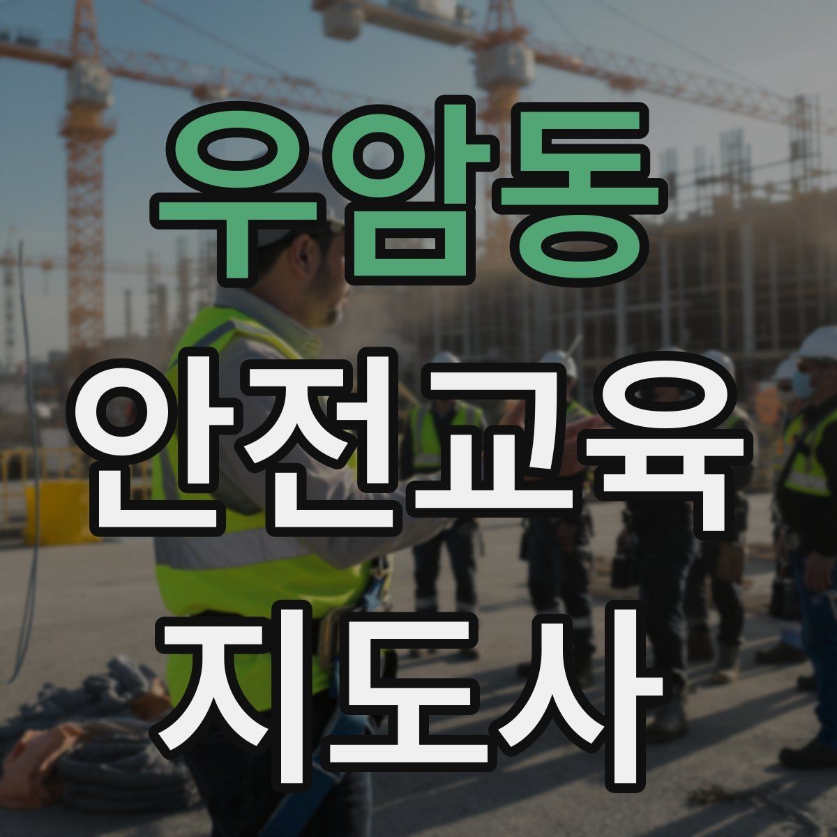 우암동 안전교육지도사 자격증 강의 흐름이 끊기지 않게 진행하는 방법