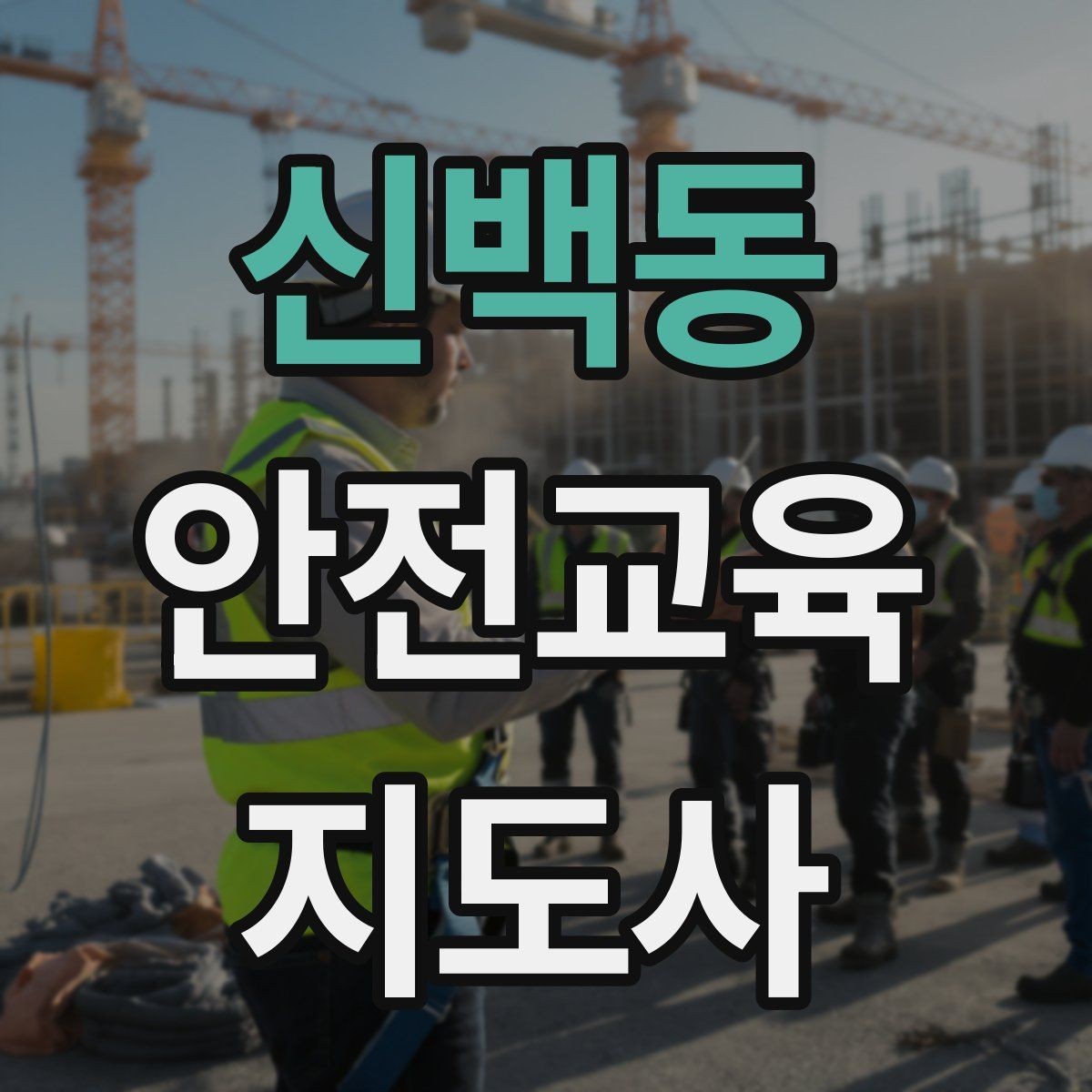 신백동 안전교육지도사 자격증 교육 봉사와 연결해 활용하는 방법