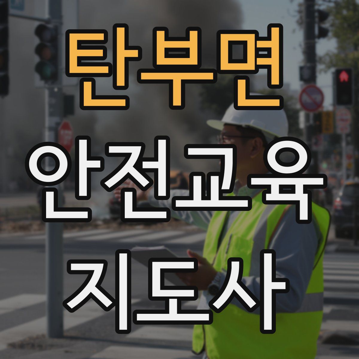 탄부면 안전교육지도사 자격증