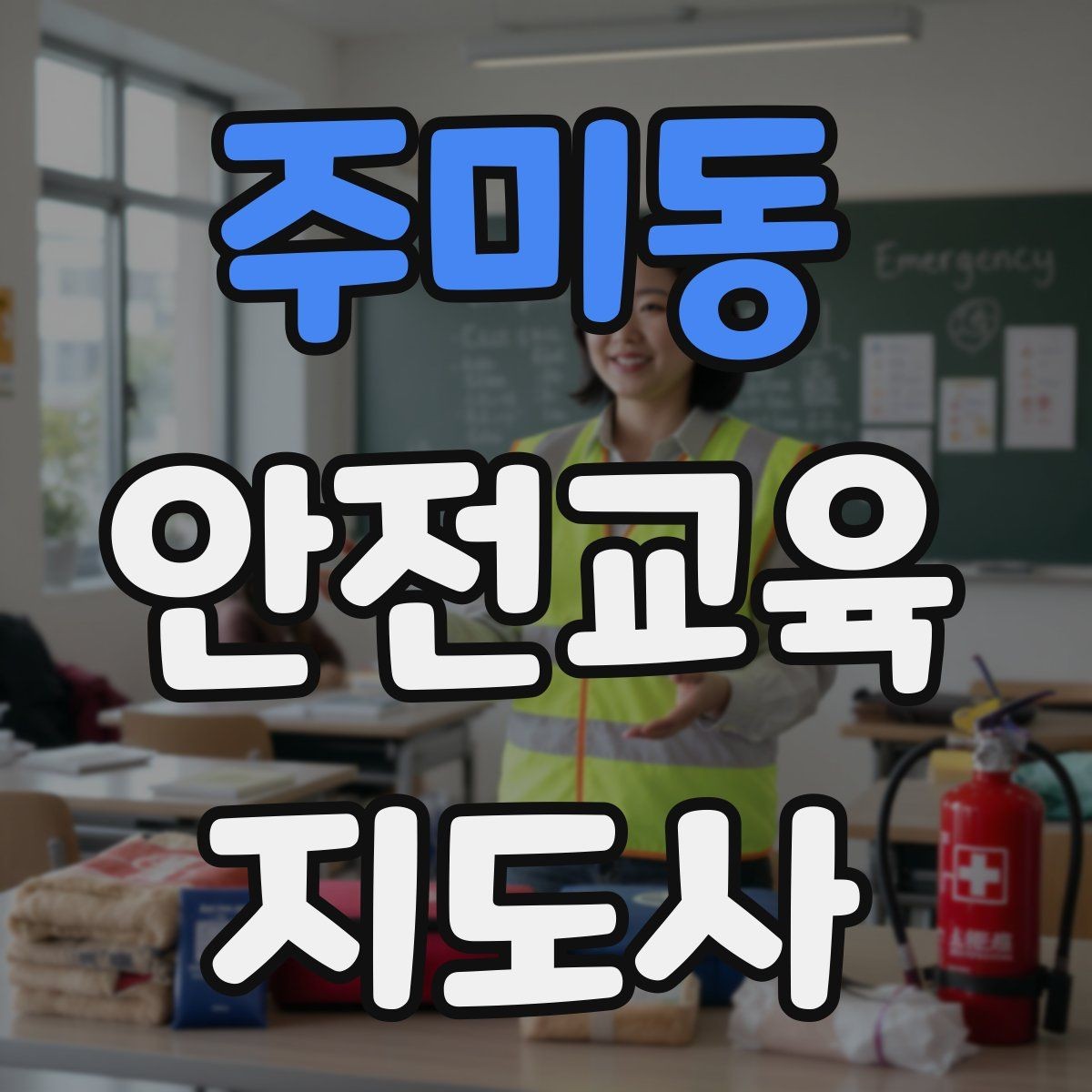 주미동 안전교육지도사 자격증 생활 안전교육 필요성