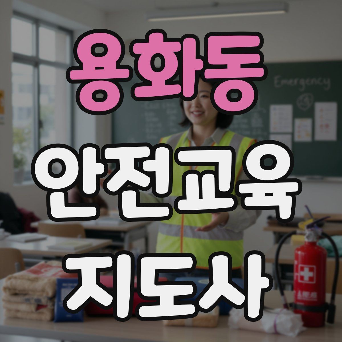 용화동 안전교육지도사 자격증 시험 대비 공부 방법