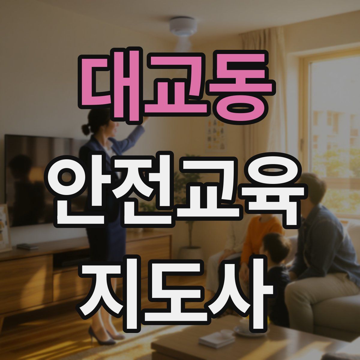 대교동 안전교육지도사 자격증