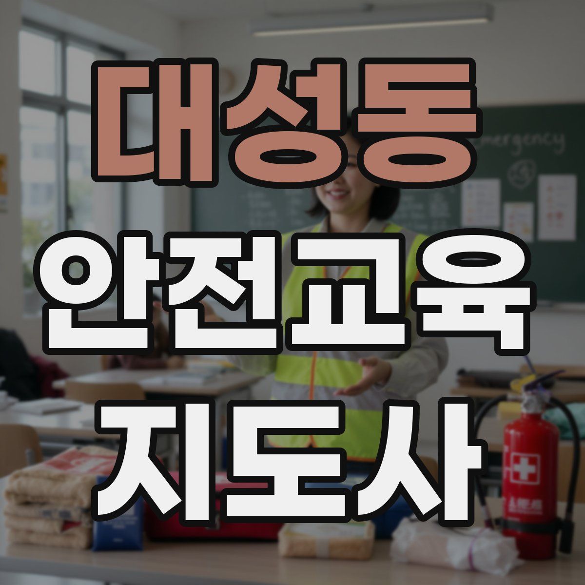 대성동 안전교육지도사 자격증