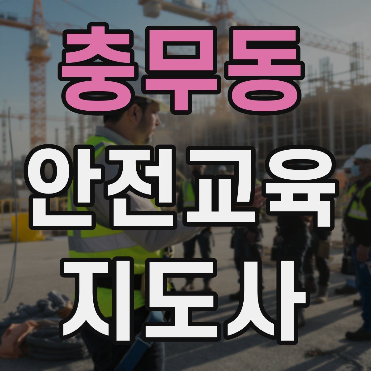 충무동 안전교육지도사 자격증 교육 봉사와 연결해 활용하는 방법