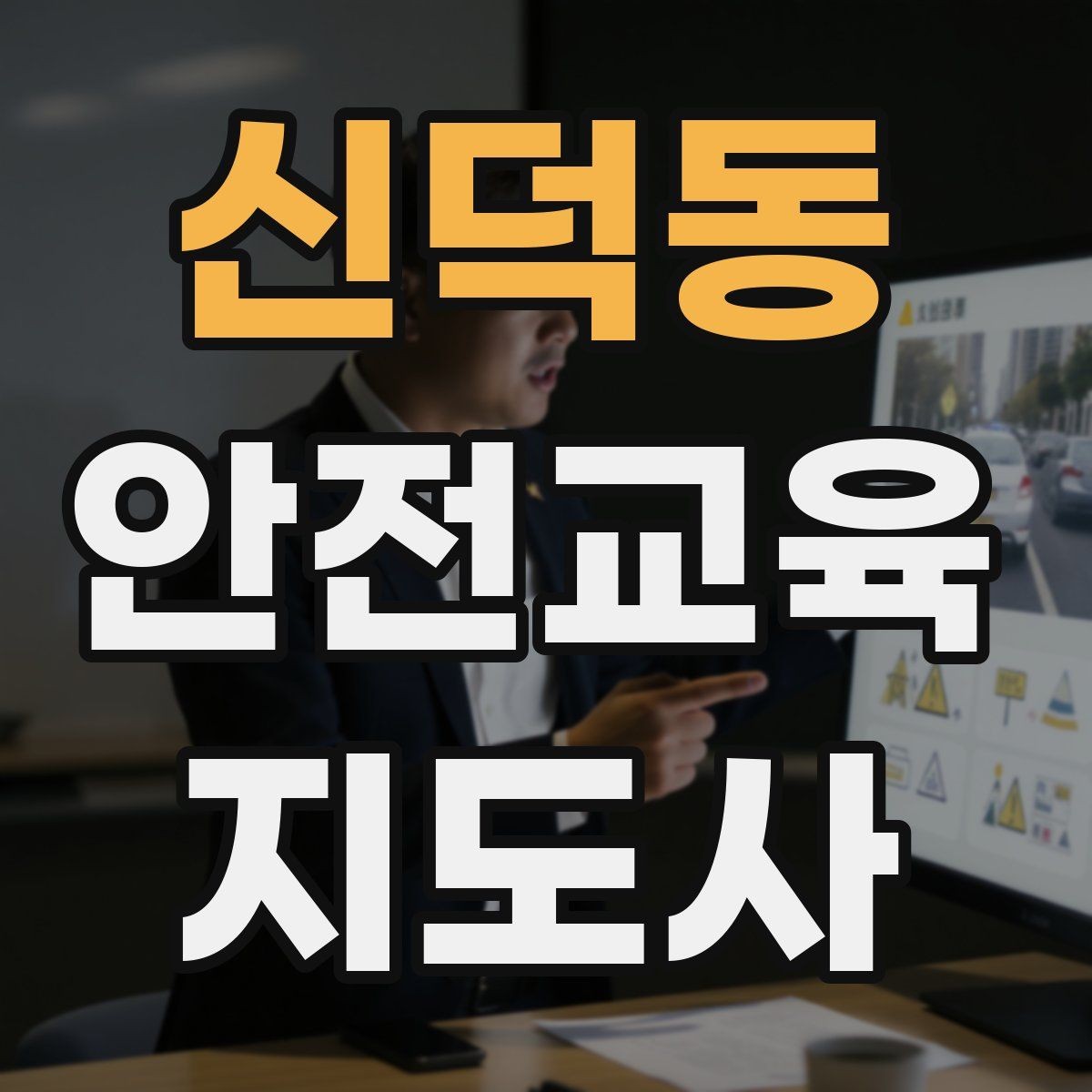 신덕동 안전교육지도사 자격증 산업안전 기초 교육과 연계 가능한가