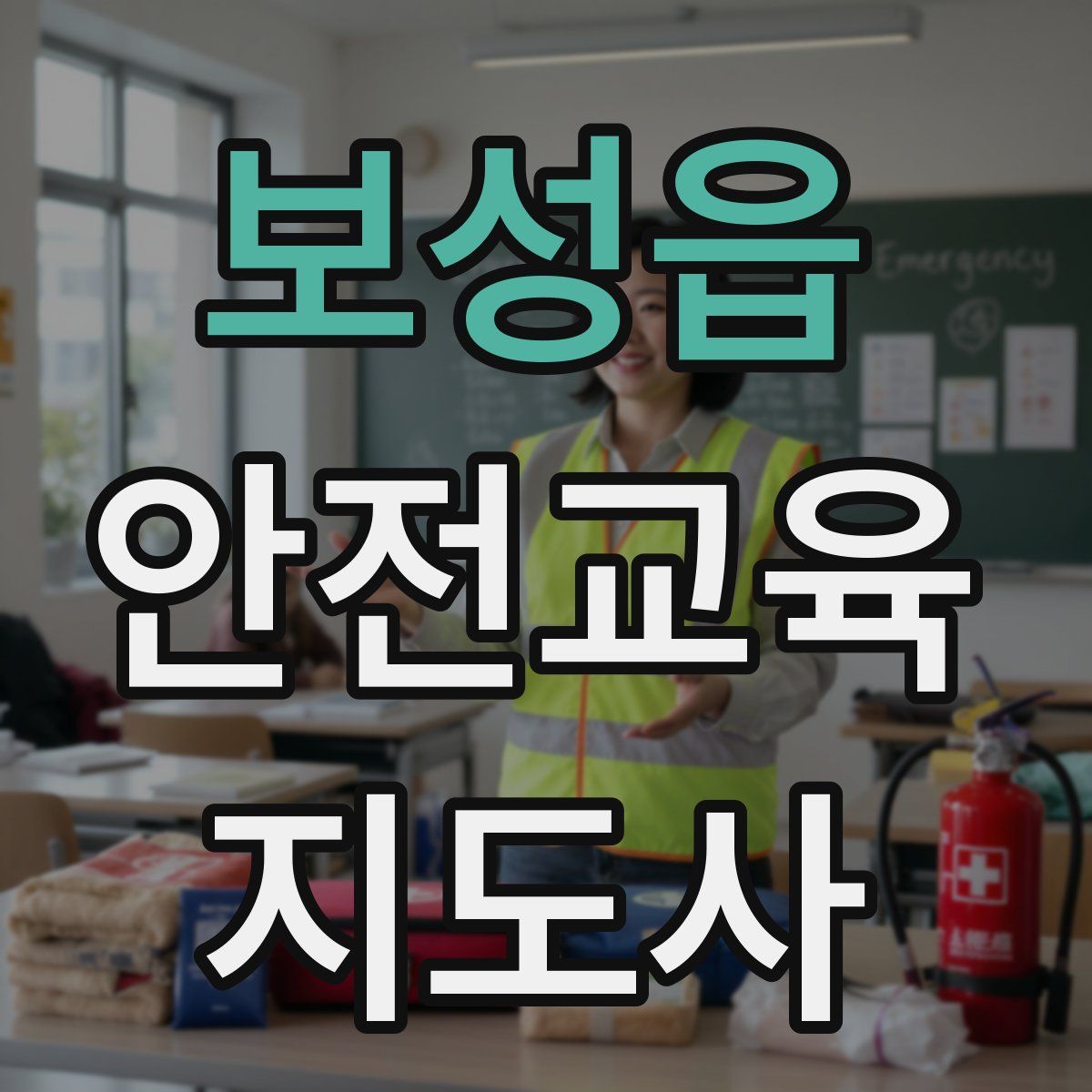 보성읍 안전교육지도사 자격증
