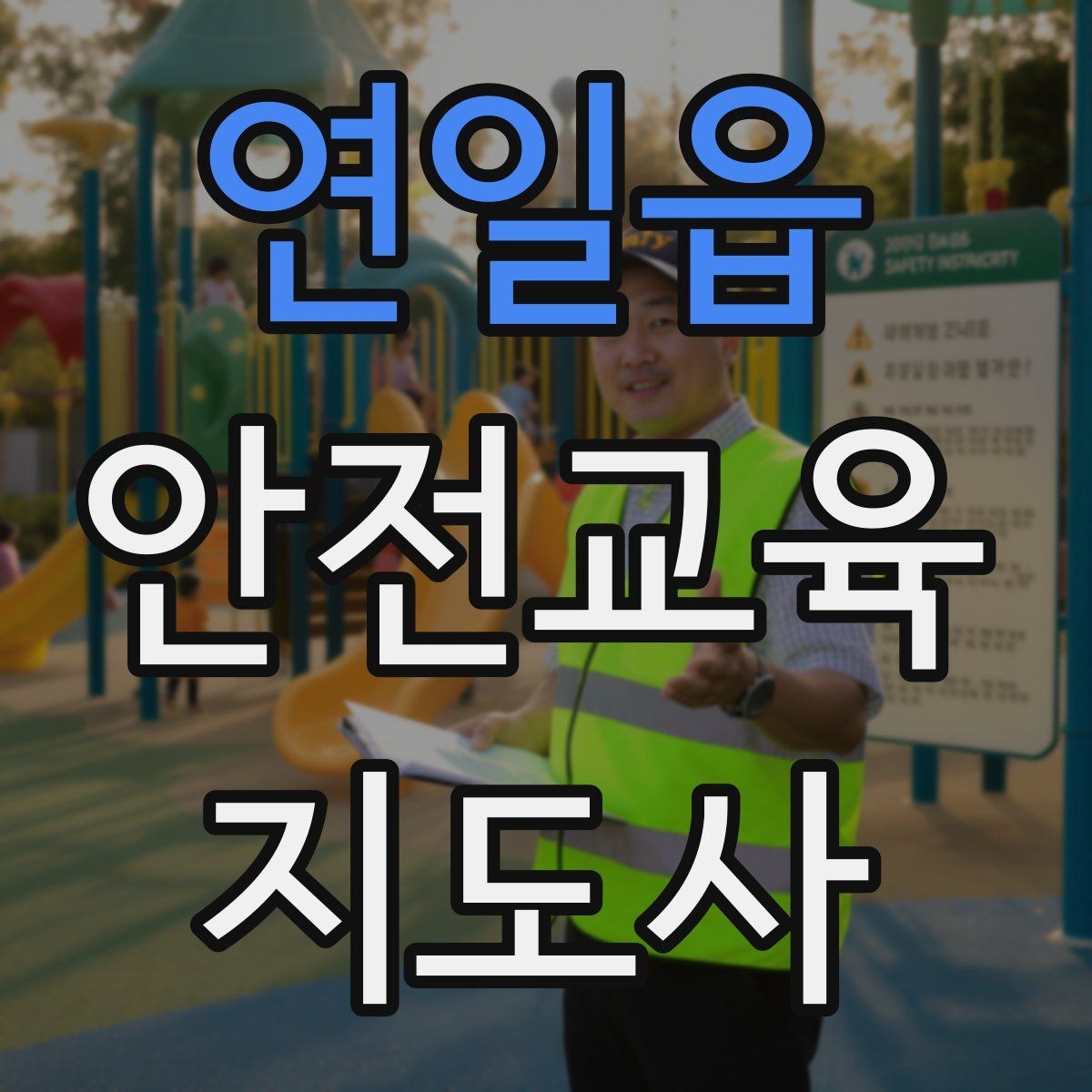 연일읍 안전교육지도사 자격증 생활 안전교육 프로그램 예시