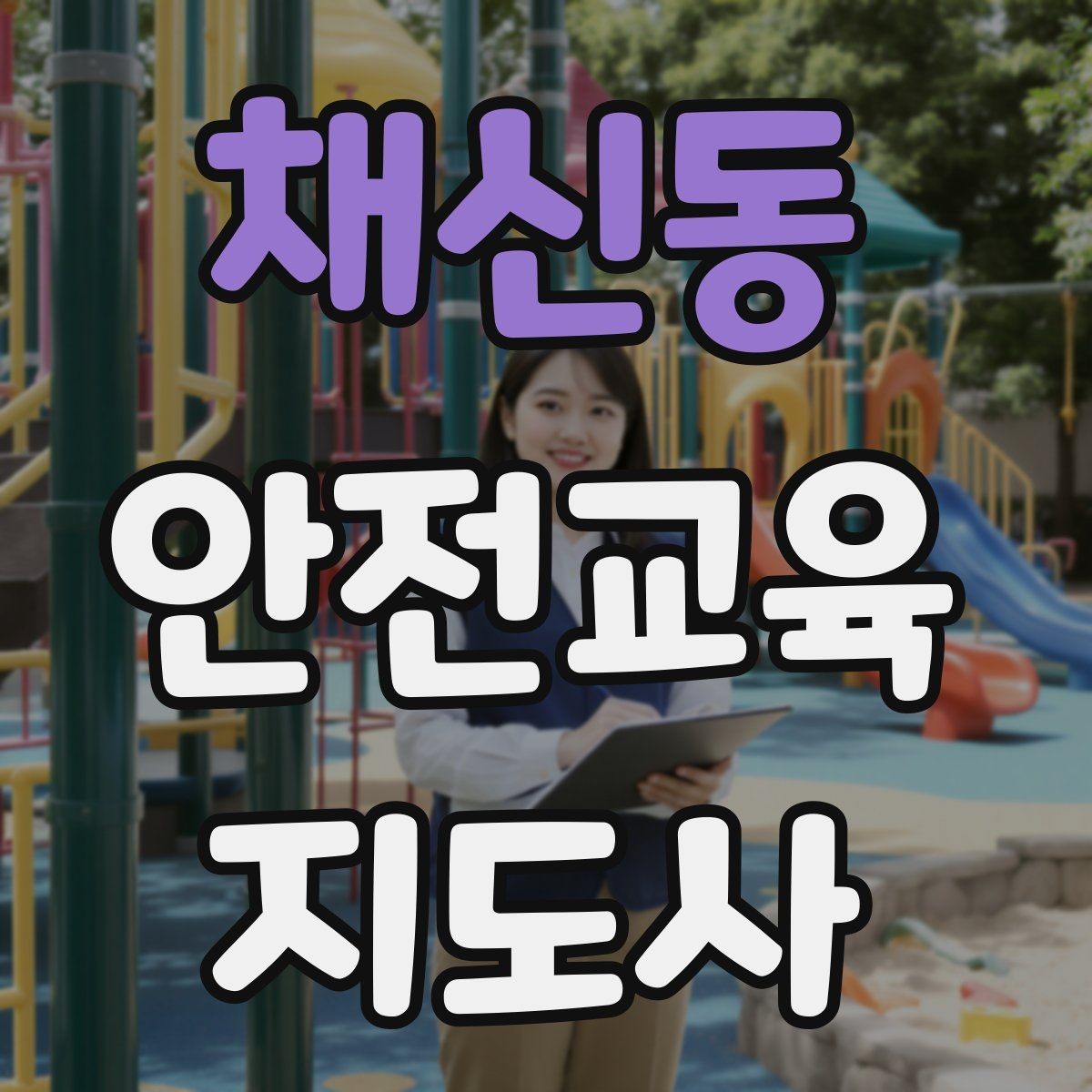 채신동 안전교육지도사 자격증 참여형 교육 진행 방법