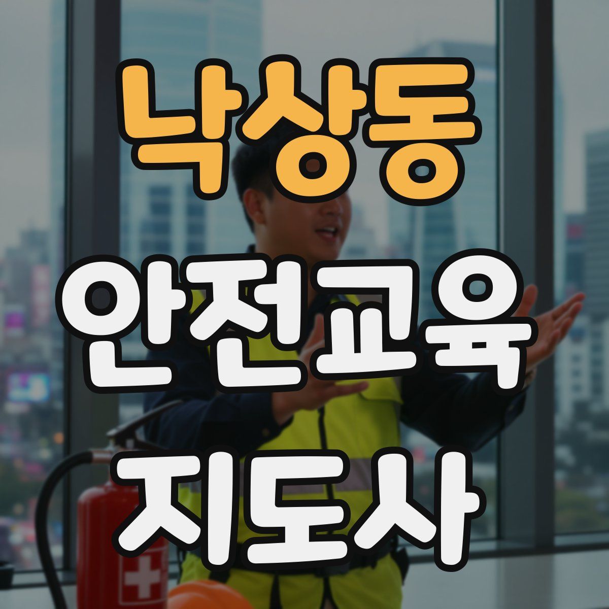 낙상동 안전교육지도사 자격증